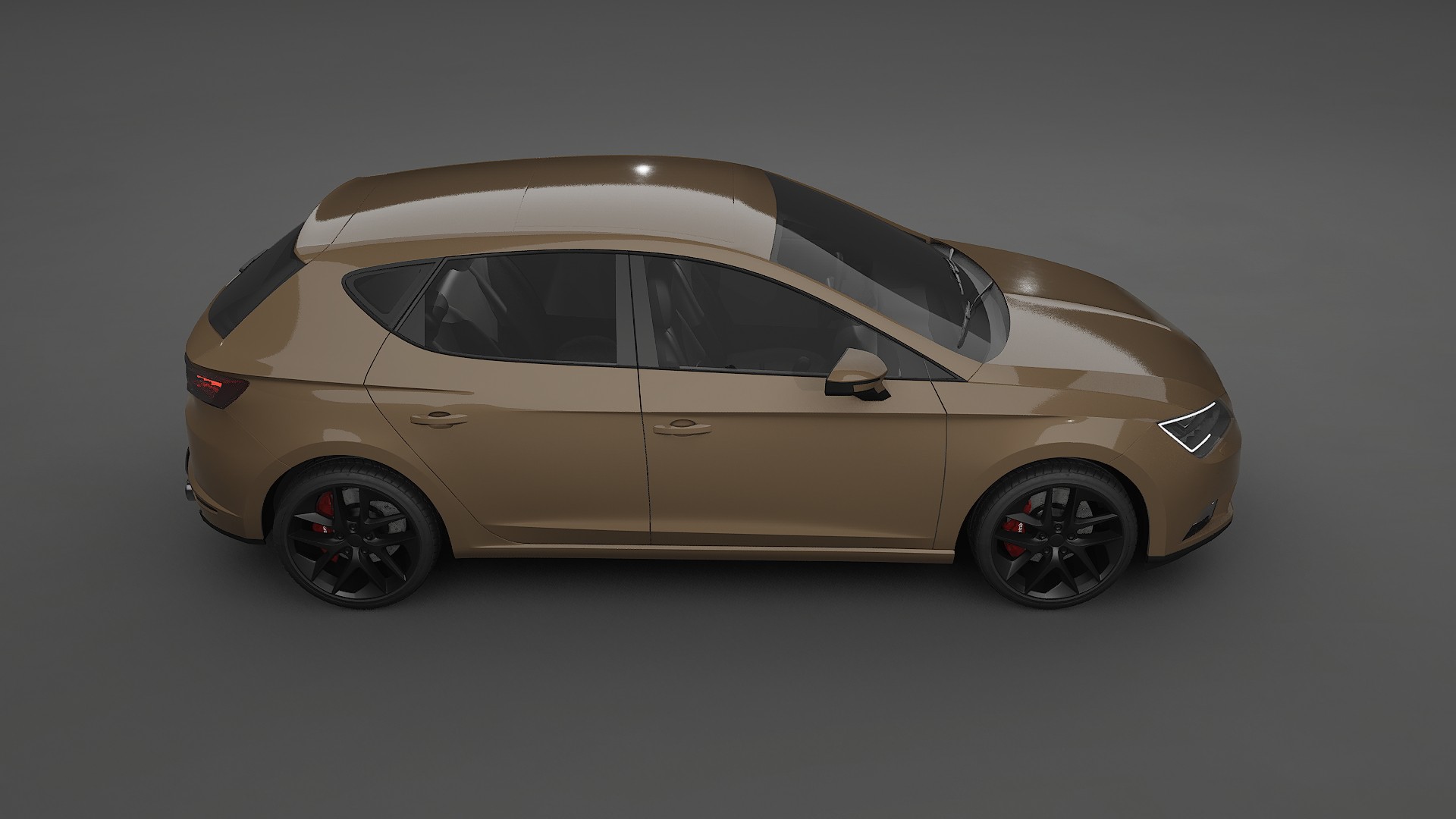 Seat Leon FR 5F TPU Paint Protection Film | SAHARA Color Change PPF Full Pre-Cut Kit