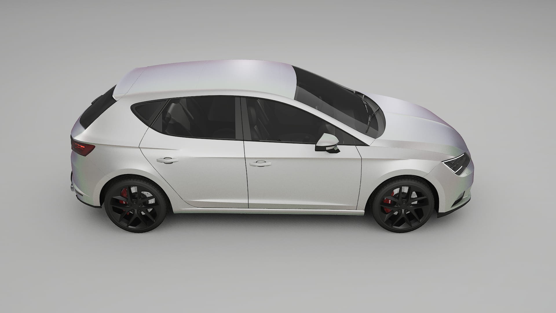 Seat Leon FR 5F TPU Paint Protection Film | NEBULA Color Change PPF Full Pre-Cut Kit