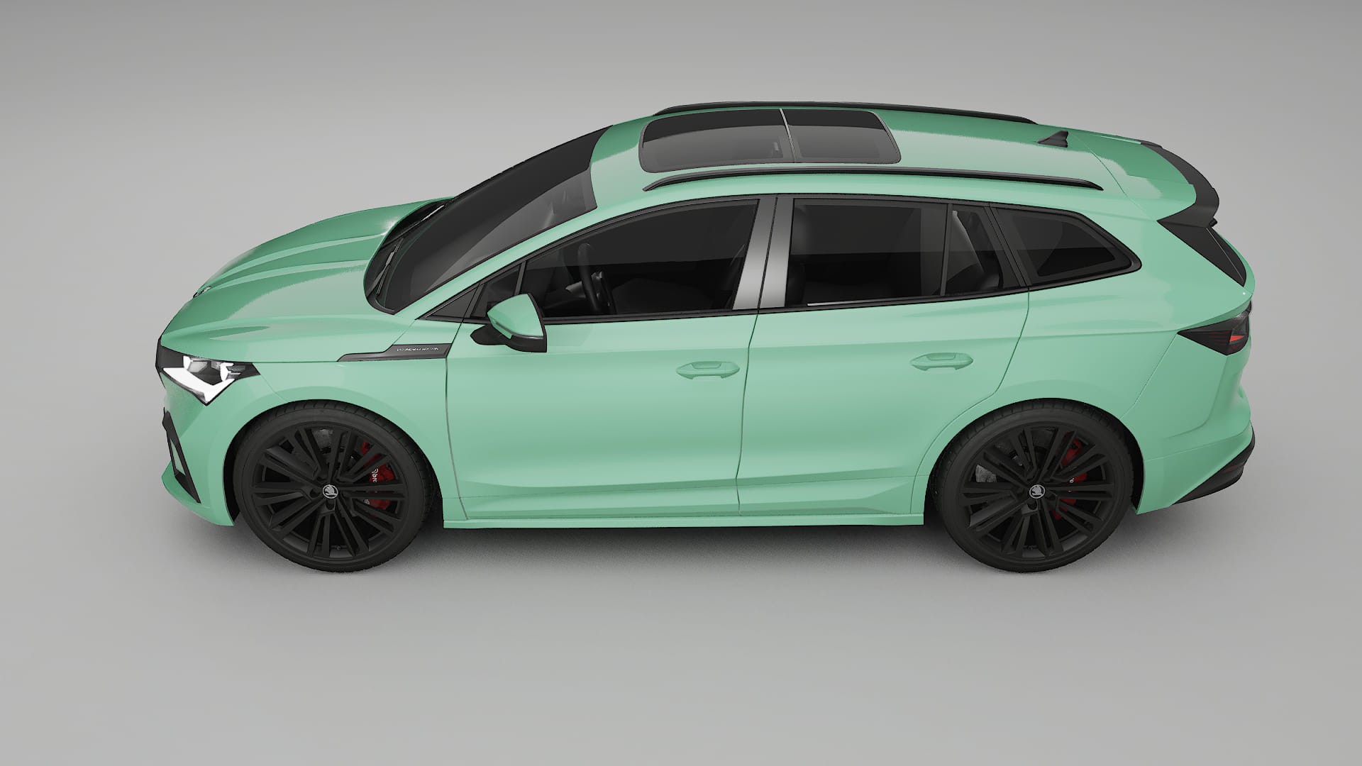 Škoda Enyaq MEB TPU Paint Protection Film | DUSTY Color Change PPF Full Pre-Cut Kit