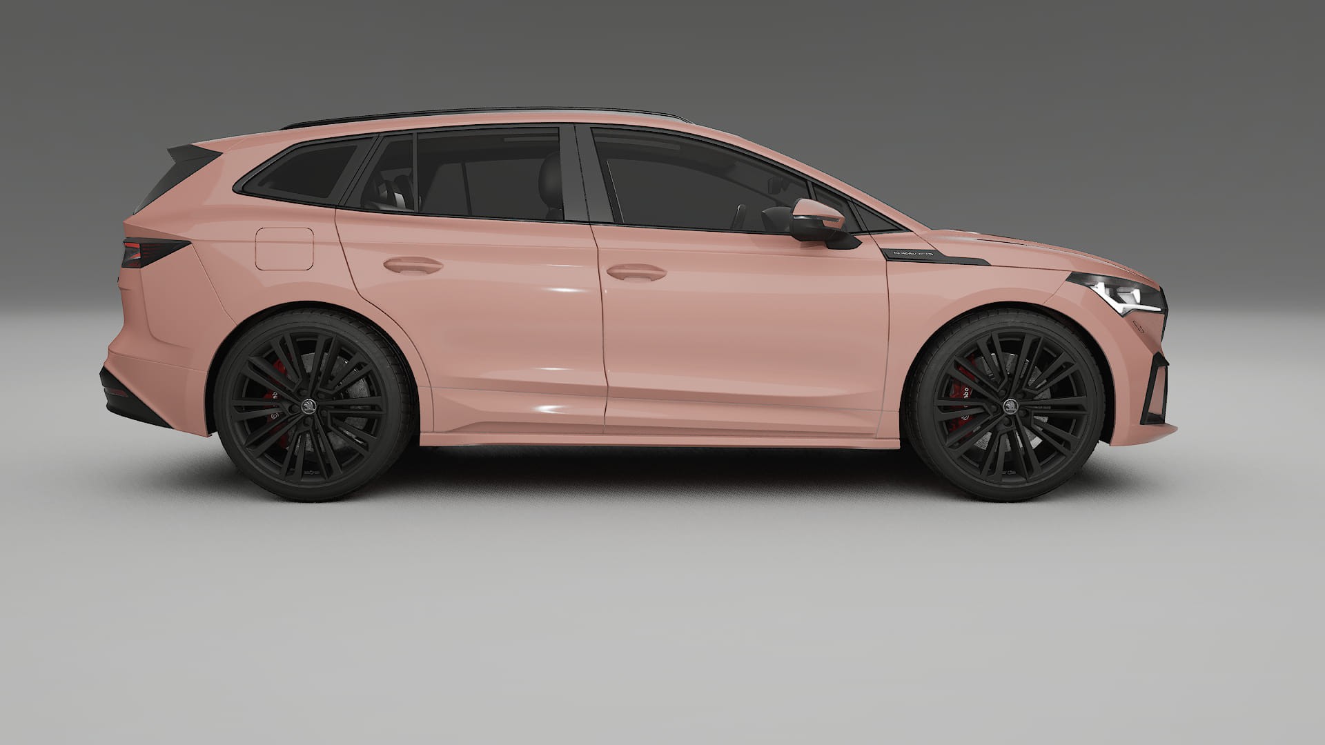 Škoda Enyaq MEB TPU Paint Protection Film | BLUSH Color Change PPF Full Pre-Cut Kit