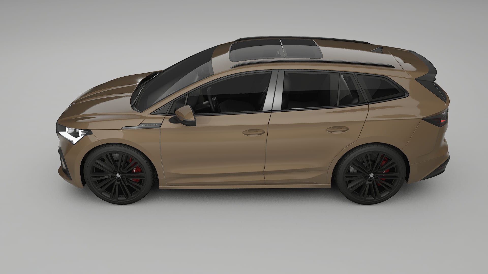 Škoda Enyaq MEB TPU Paint Protection Film | SAHARA Color Change PPF Full Pre-Cut Kit