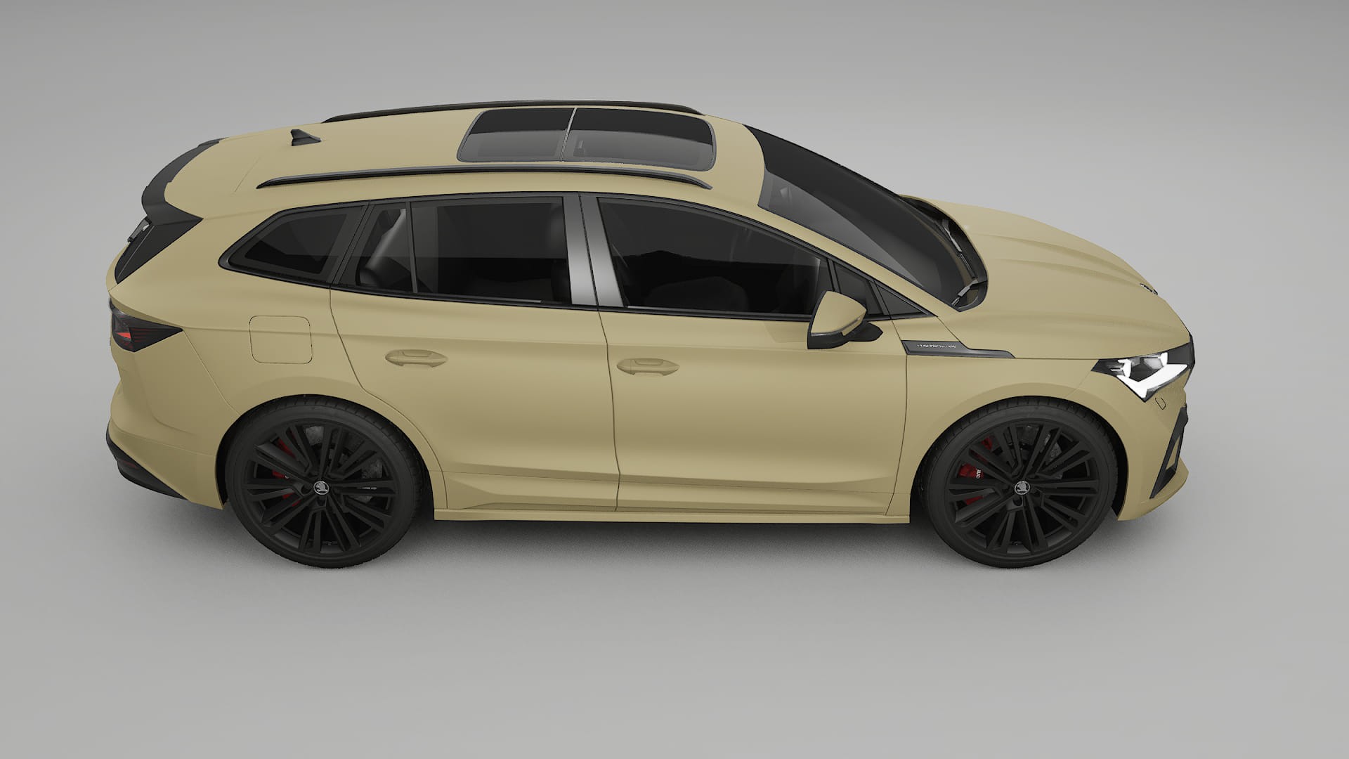 Škoda Enyaq MEB TPU Paint Protection Film | SAND Color Change PPF Full Pre-Cut Kit