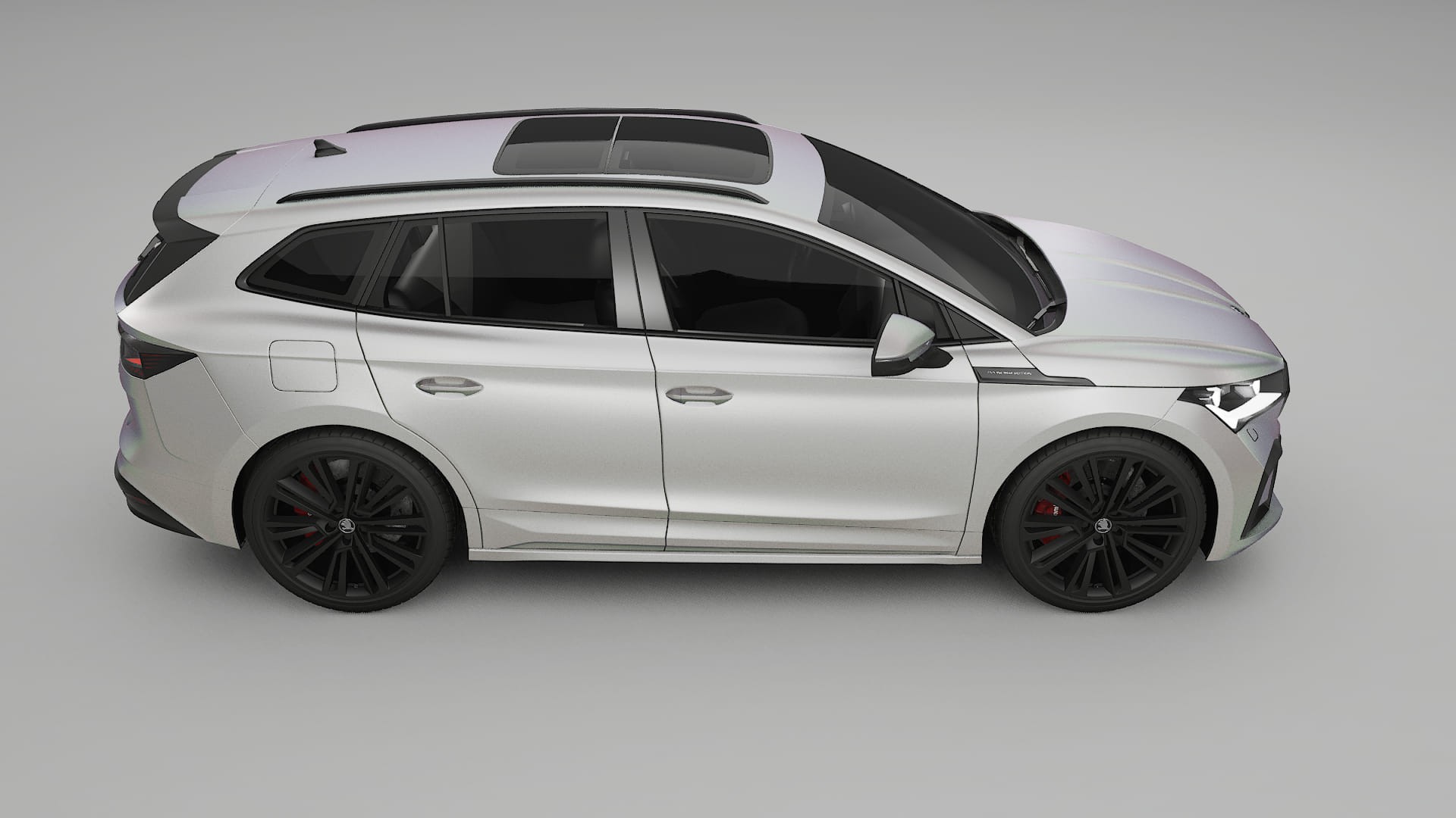 Škoda Enyaq MEB TPU Paint Protection Film | NEBULA Color Change PPF Full Pre-Cut Kit