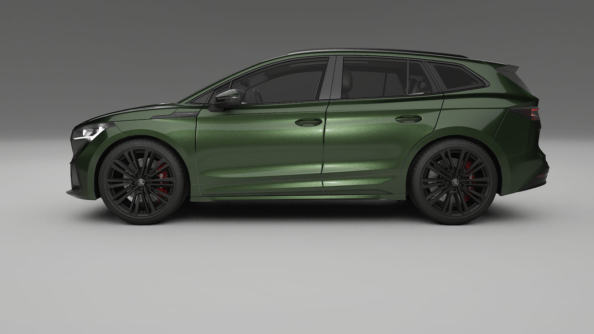 Škoda Enyaq MEB TPU Paint Protection Film | LAGOON Color Change PPF Full Pre-Cut Kit