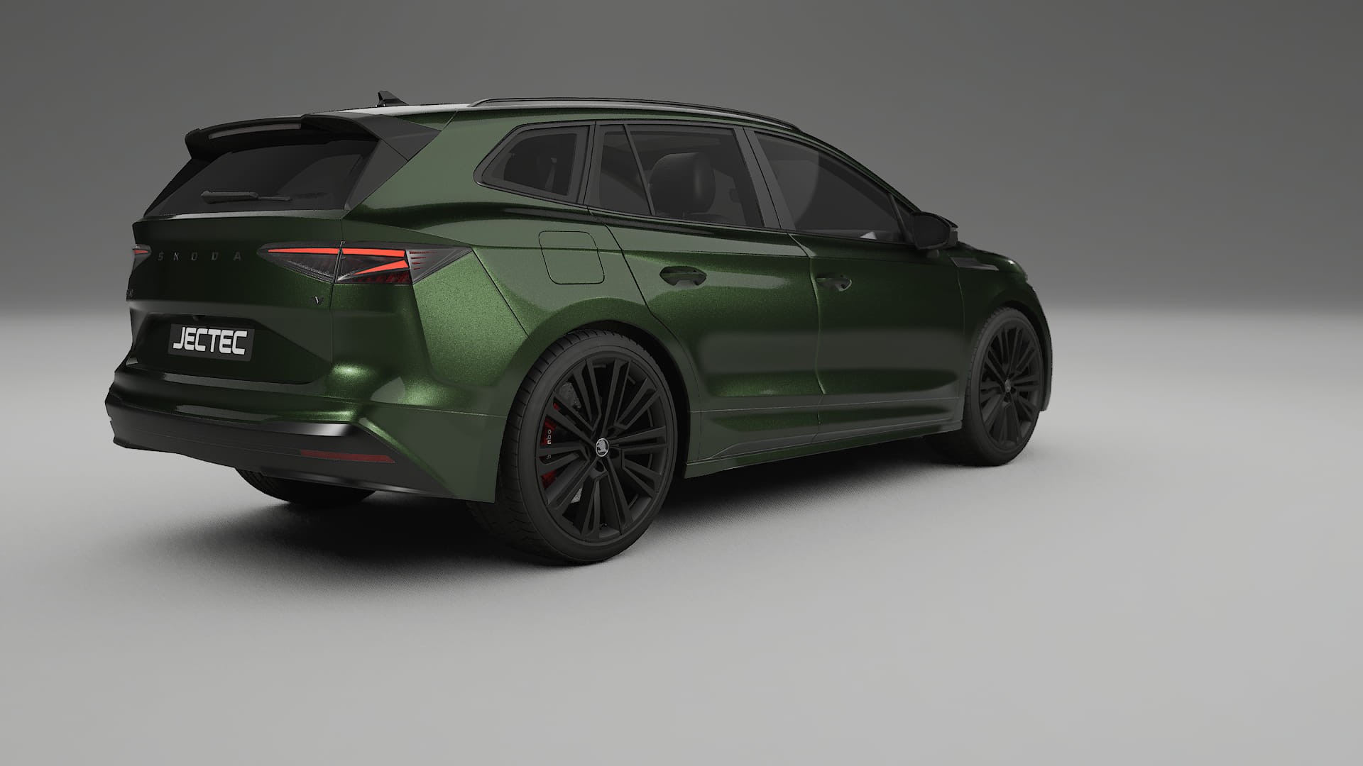 Škoda Enyaq MEB TPU Paint Protection Film | LAGOON Color Change PPF Full Pre-Cut Kit