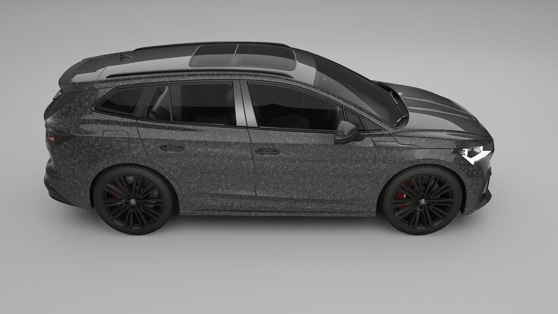 Škoda Enyaq MEB TPU Paint Protection Film | FORGED S Color Change PPF Full Pre-Cut Kit