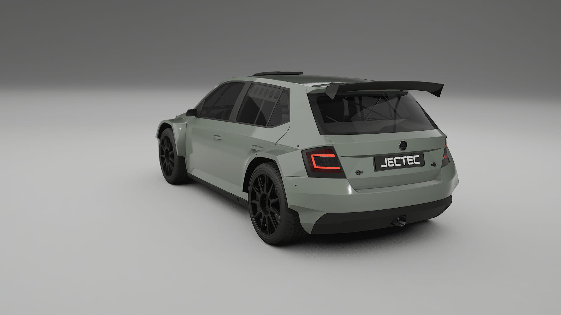 Škoda Fabia R5 6V TPU Paint Protection Film | SLATE Color Change PPF Full Pre-Cut Kit