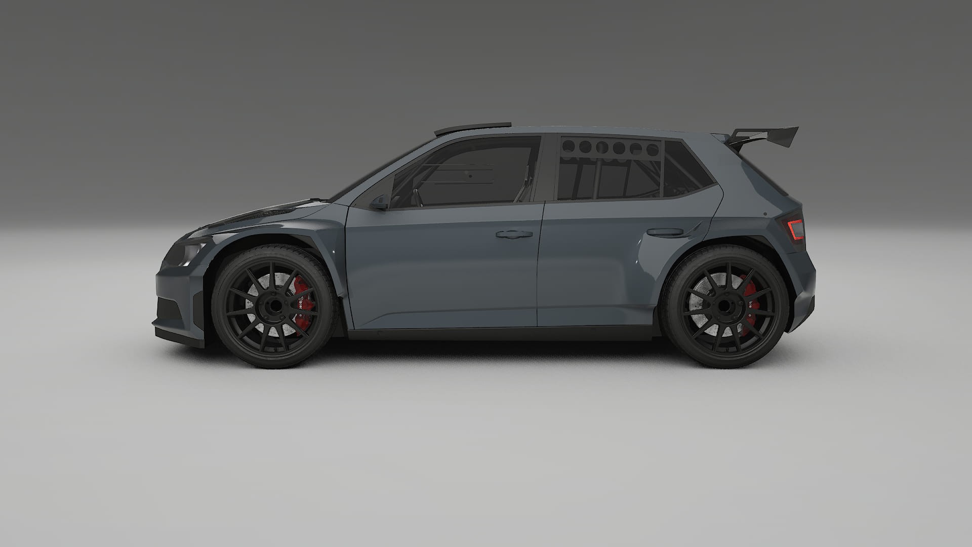 Škoda Fabia R5 6V TPU Paint Protection Film | GRANITE Color Change PPF Full Pre-Cut Kit