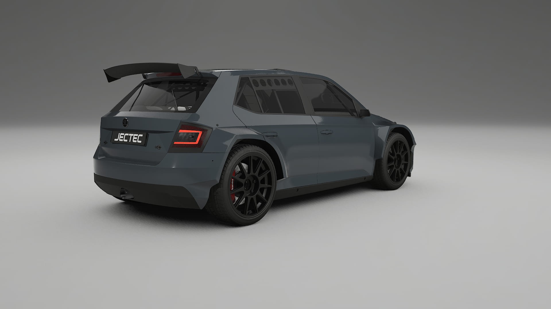 Škoda Fabia R5 6V TPU Paint Protection Film | GRANITE Color Change PPF Full Pre-Cut Kit