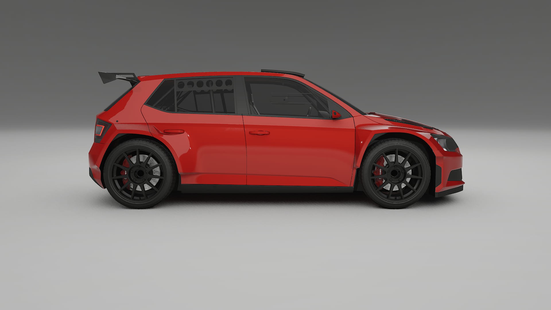 Škoda Fabia R5 6V TPU Paint Protection Film | BLAZE Color Change PPF Full Pre-Cut Kit
