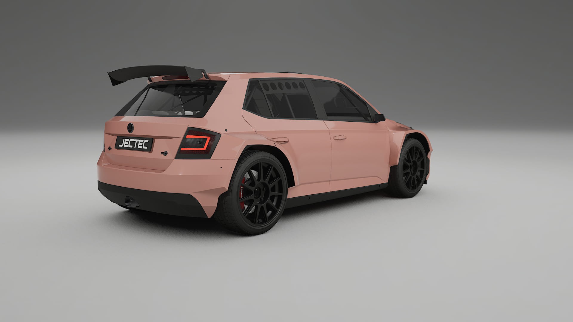Škoda Fabia R5 6V TPU Paint Protection Film | BLUSH Color Change PPF Full Pre-Cut Kit