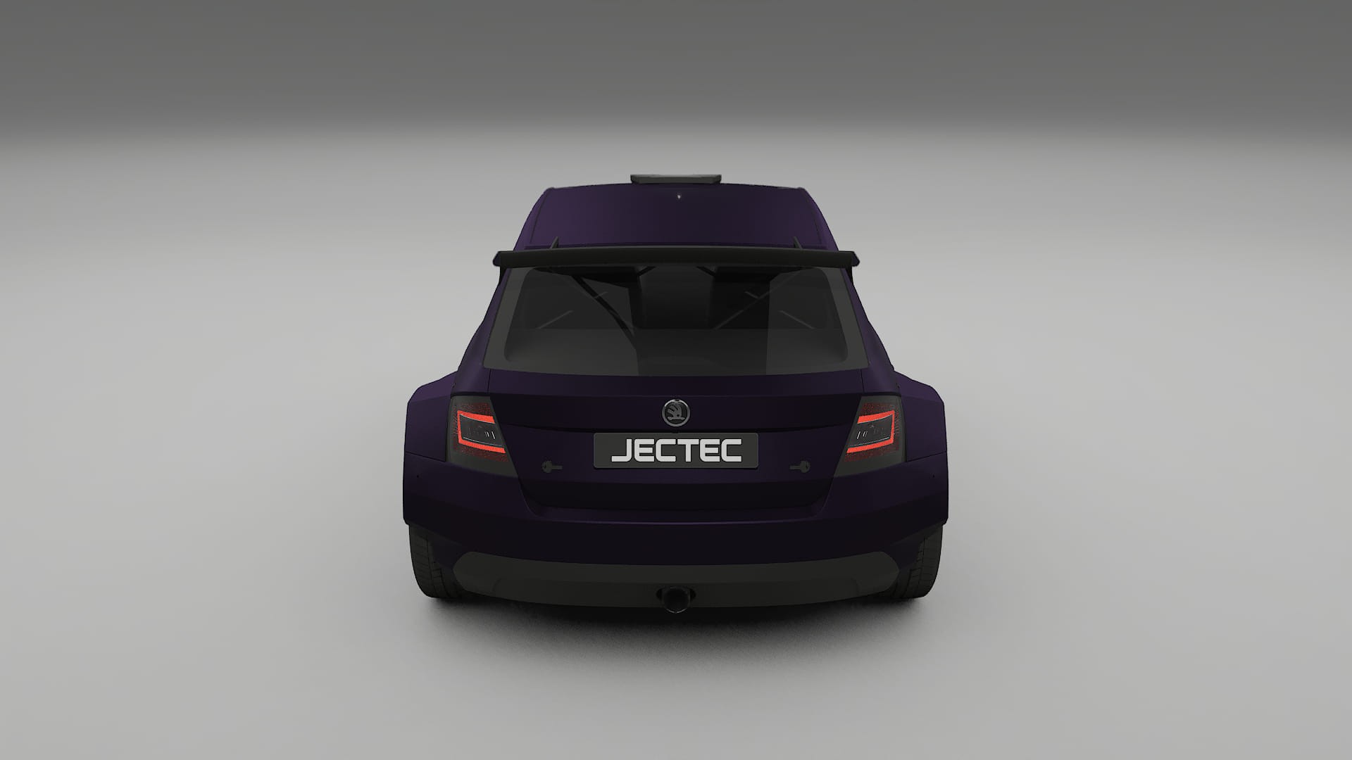 Škoda Fabia R5 6V TPU Paint Protection Film | VIOLET Color Change PPF Full Pre-Cut Kit