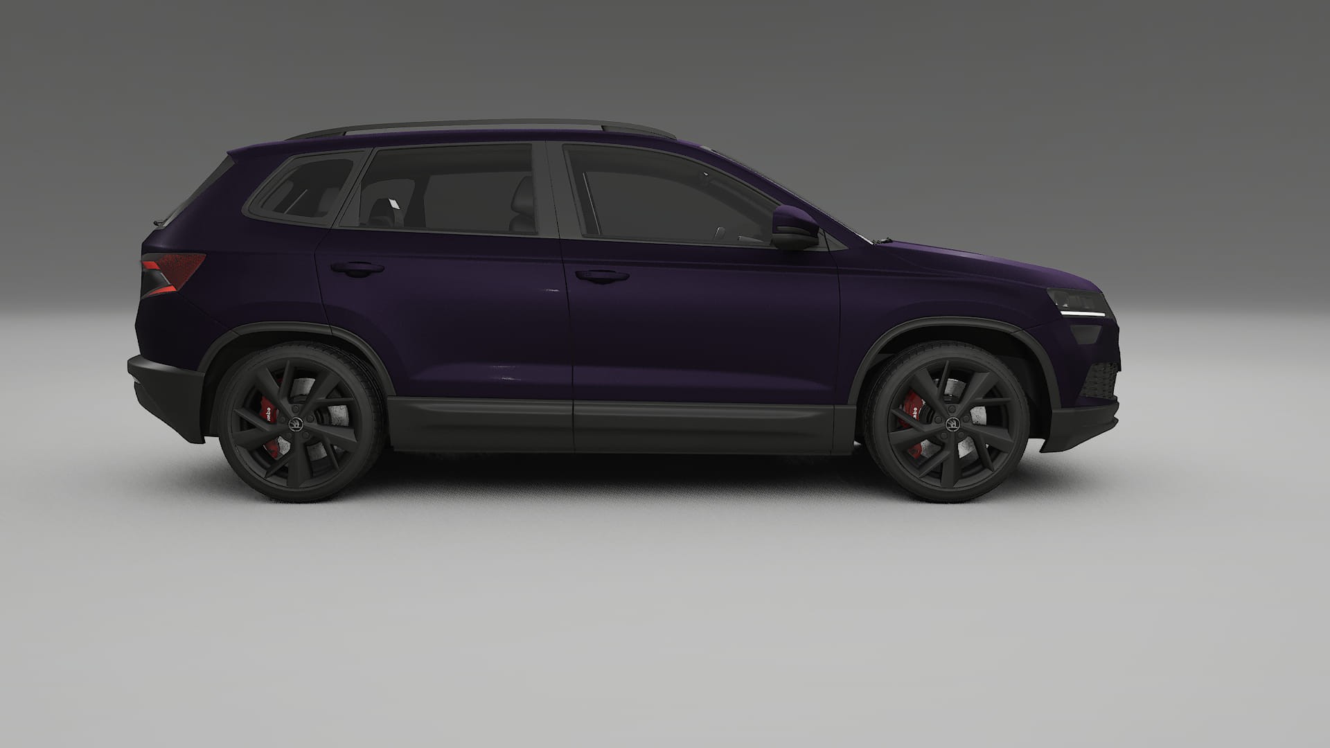 Škoda Karoq NU7 TPU Paint Protection Film | VIOLET Color Change PPF Full Pre-Cut Kit