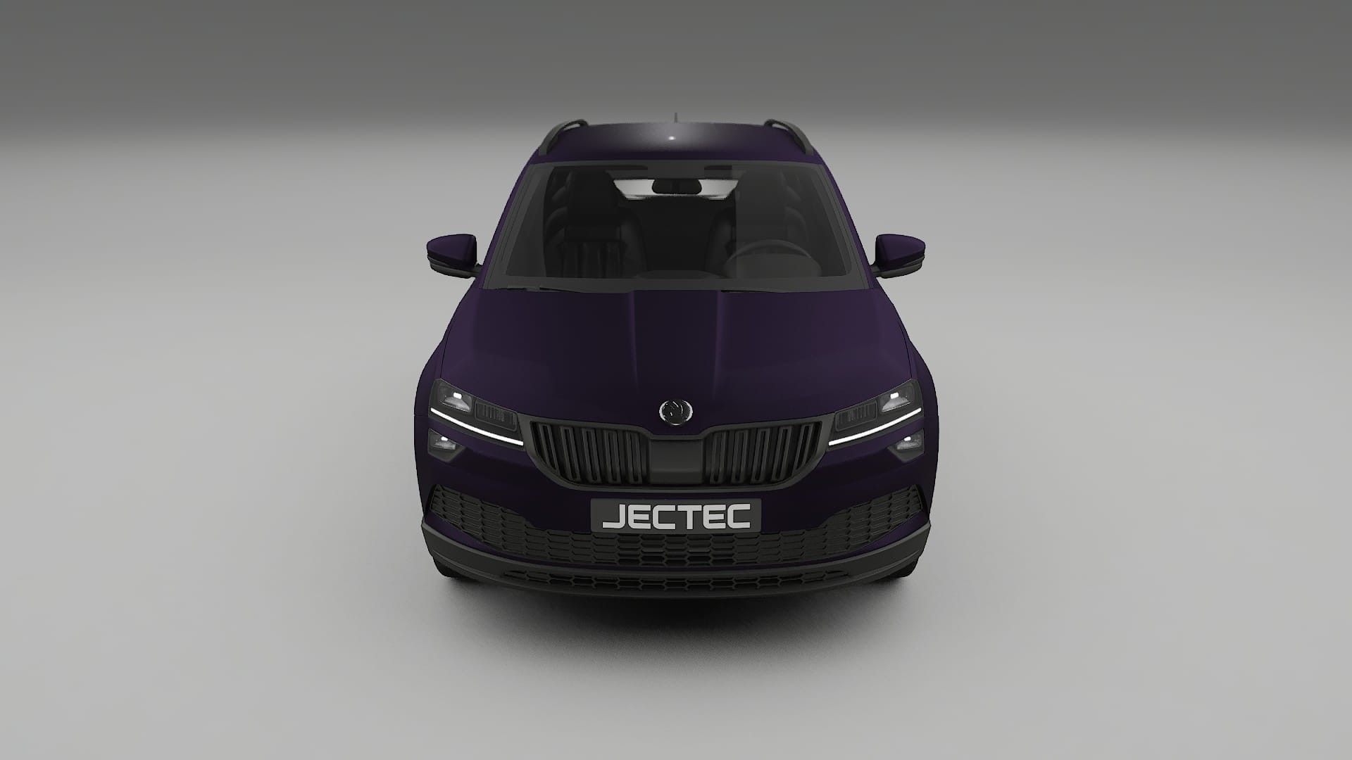 Škoda Karoq NU7 TPU Paint Protection Film | VIOLET Color Change PPF Full Pre-Cut Kit