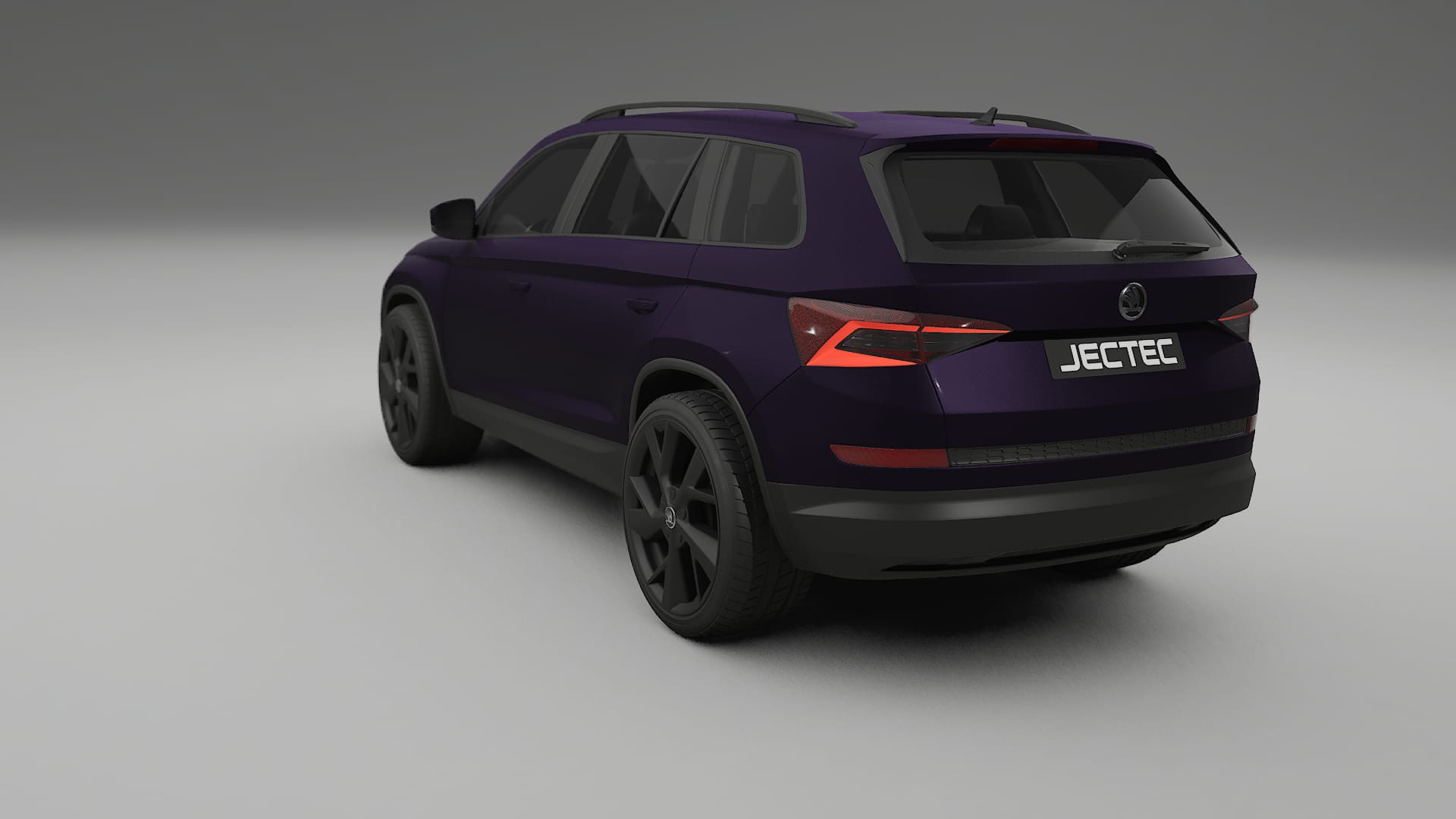 Škoda Kodiaq NS7 TPU Paint Protection Film | VIOLET Color Change PPF Full Pre-Cut Kit