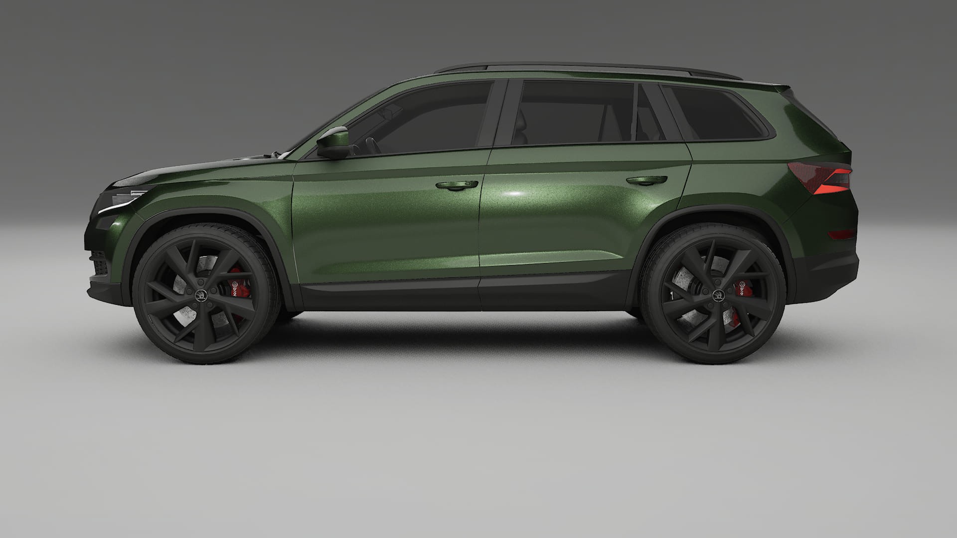 Škoda Kodiaq NS7 TPU Paint Protection Film | LAGOON Color Change PPF Full Pre-Cut Kit