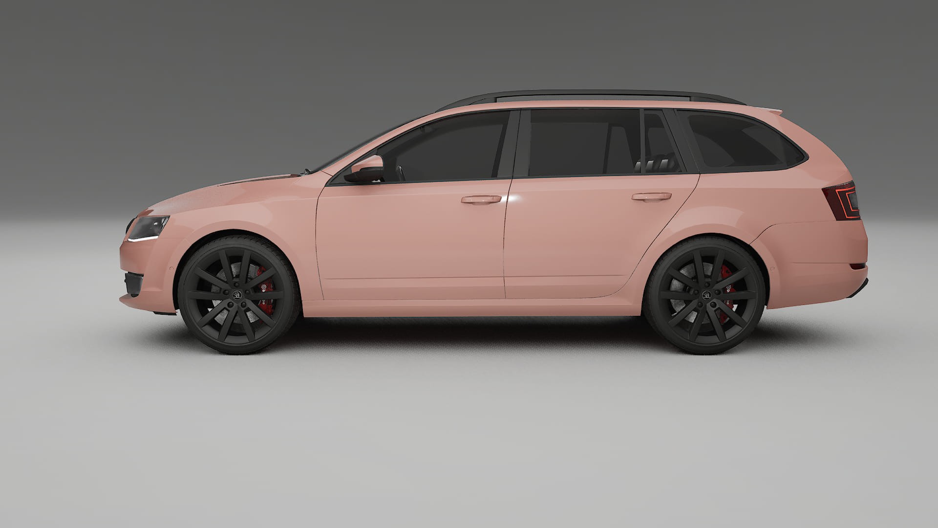 Škoda Octavia combi 5E TPU Paint Protection Film | BLUSH Color Change PPF Full Pre-Cut Kit