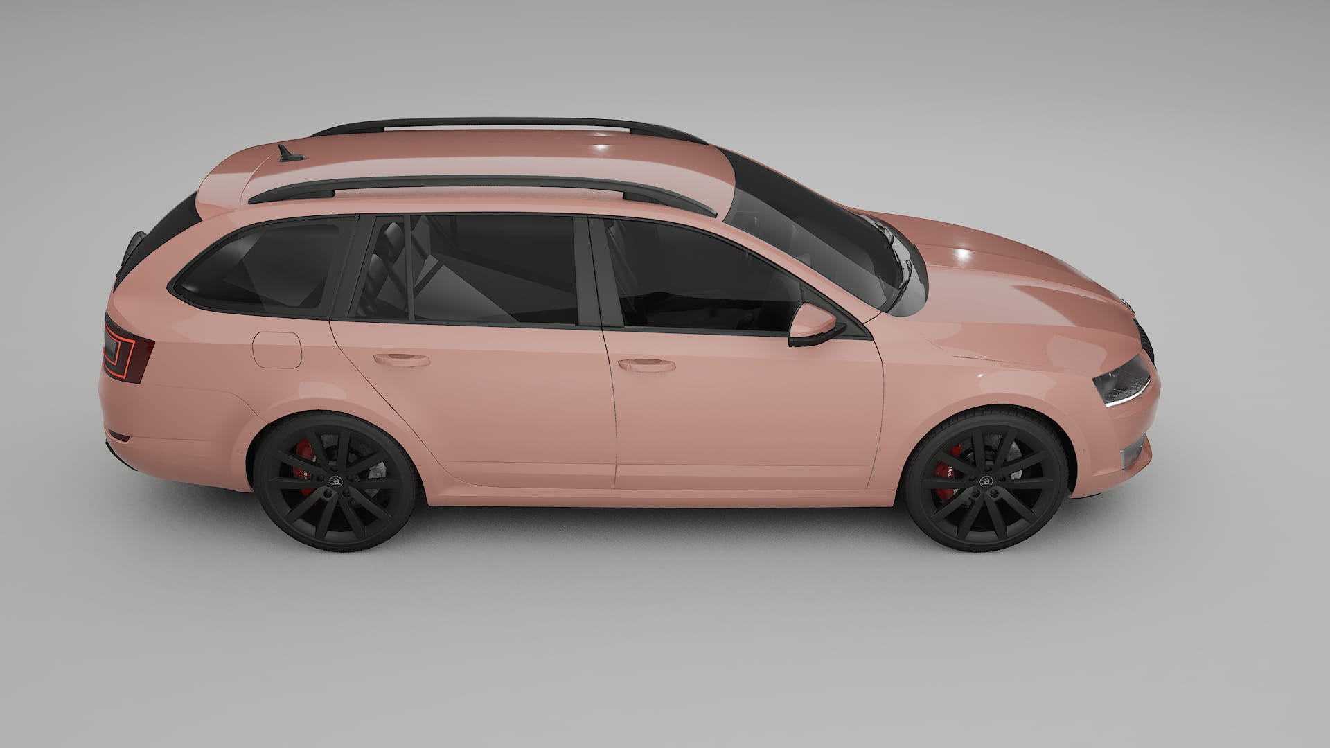 Škoda Octavia combi 5E TPU Paint Protection Film | BLUSH Color Change PPF Full Pre-Cut Kit