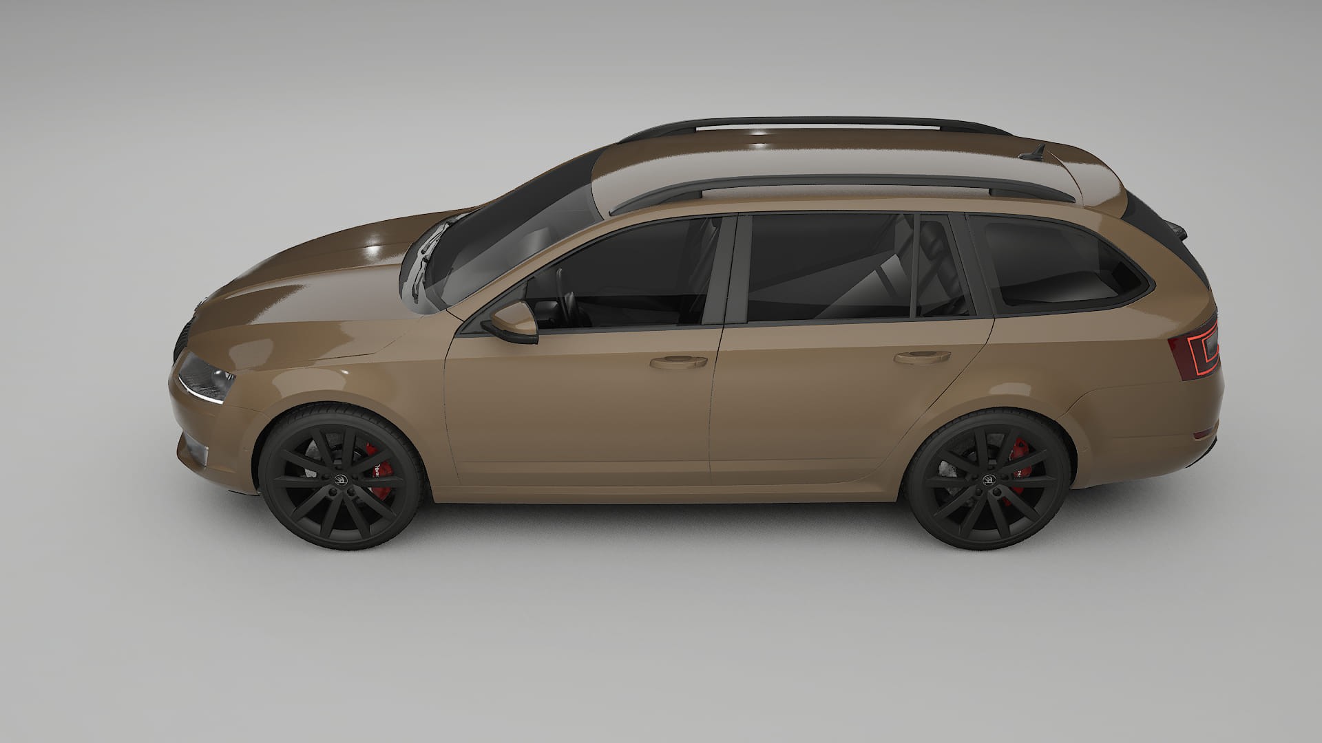 Škoda Octavia combi 5E TPU Paint Protection Film | SAHARA Color Change PPF Full Pre-Cut Kit