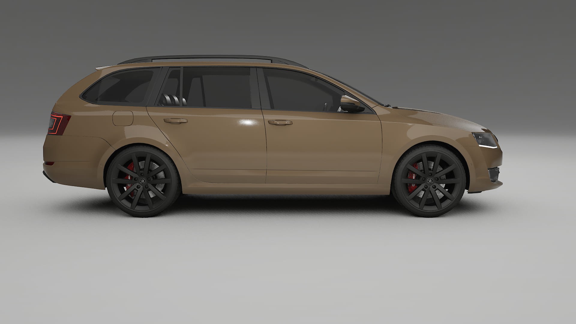 Škoda Octavia combi 5E TPU Paint Protection Film | SAHARA Color Change PPF Full Pre-Cut Kit