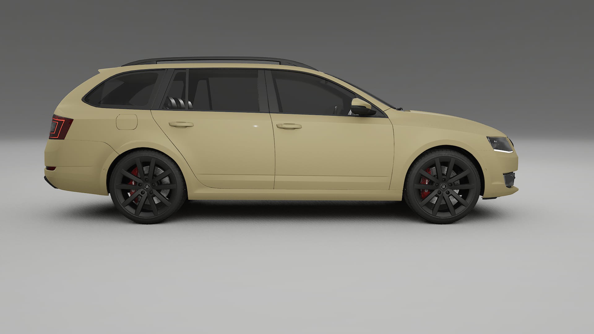 Škoda Octavia combi 5E TPU Paint Protection Film | SAND Color Change PPF Full Pre-Cut Kit