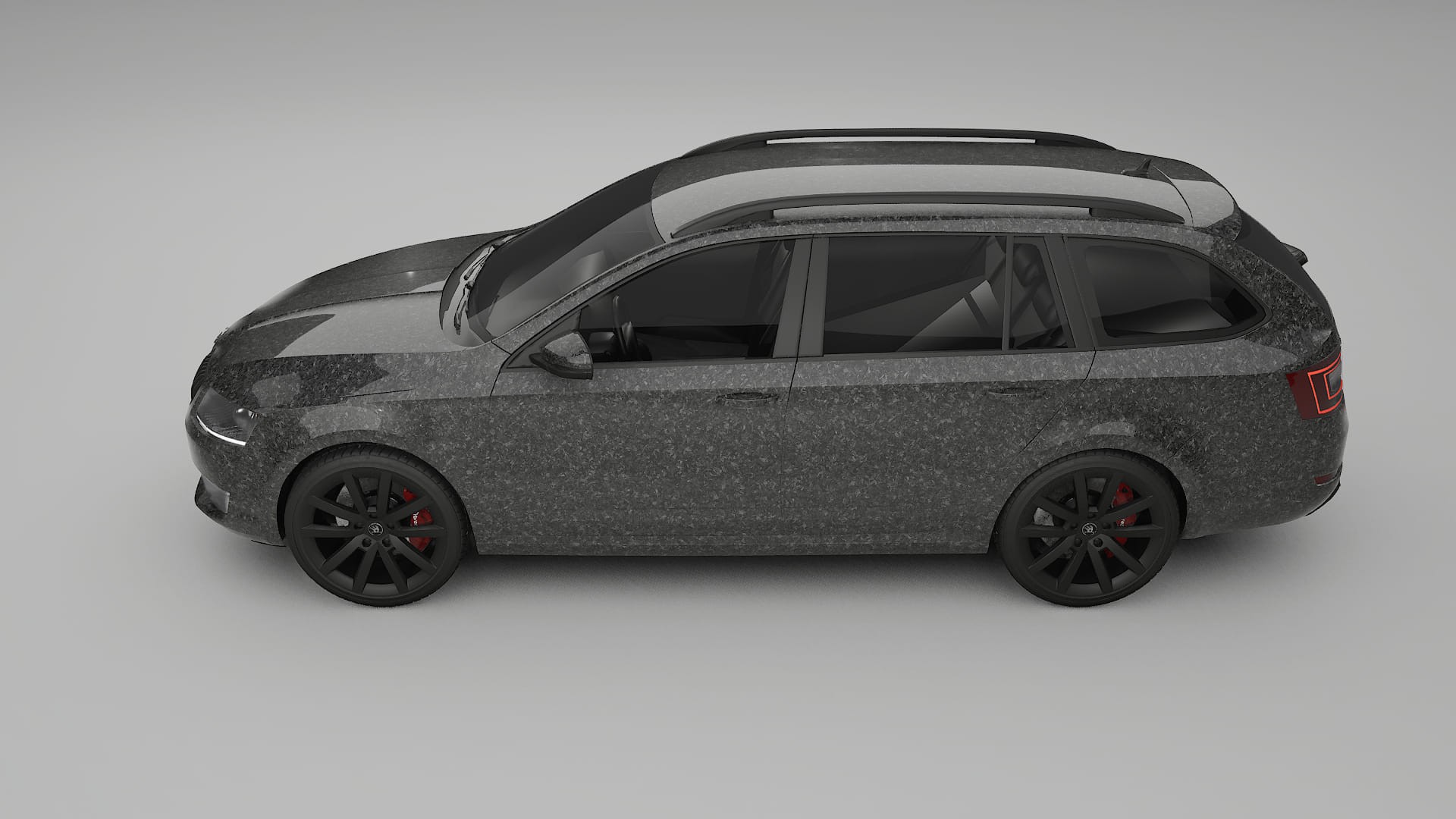 Škoda Octavia combi 5E TPU Paint Protection Film | FORGED S Color Change PPF Full Pre-Cut Kit