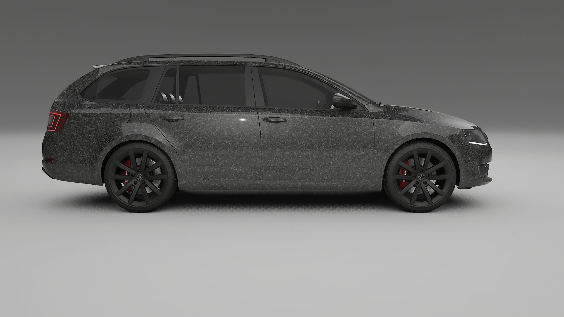 Škoda Octavia combi 5E TPU Paint Protection Film | FORGED S Color Change PPF Full Pre-Cut Kit