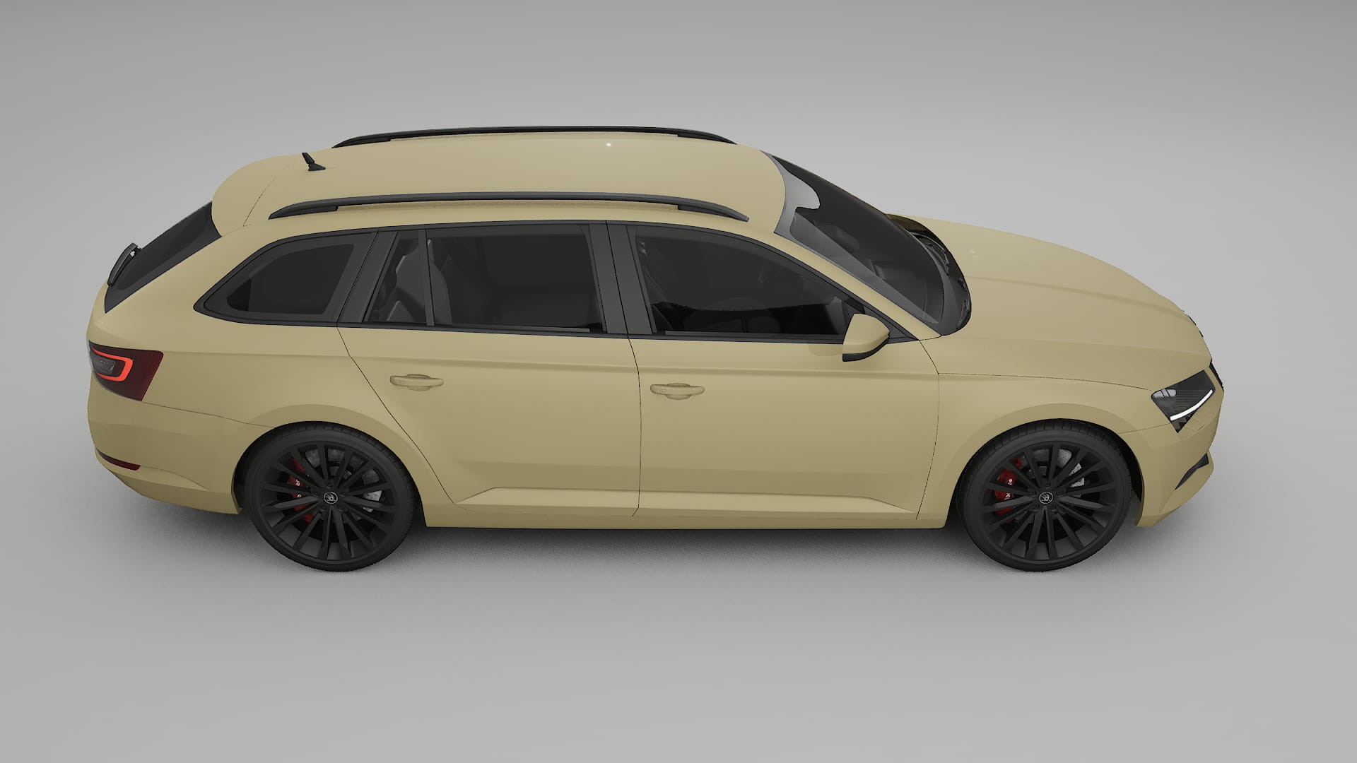 Škoda Superb B8 TPU Paint Protection Film | SAND Color Change PPF Full Pre-Cut Kit