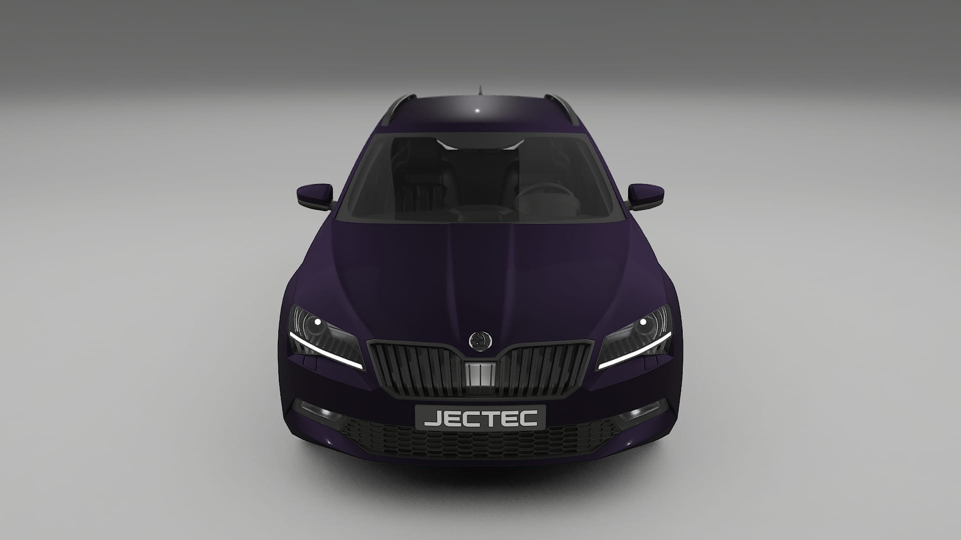Škoda Superb B8 TPU Paint Protection Film | VIOLET Color Change PPF Full Pre-Cut Kit