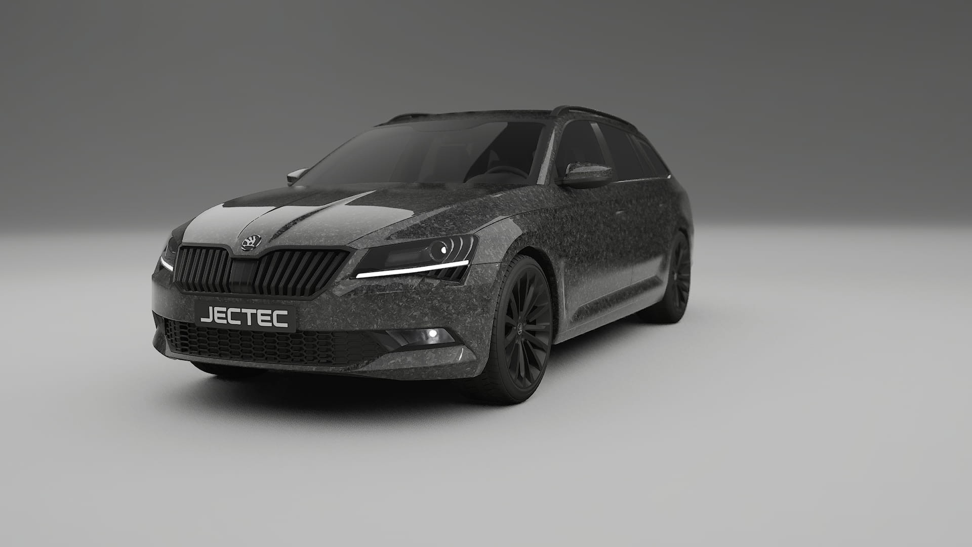 Škoda Superb B8 TPU Paint Protection Film | FORGED S Color Change PPF Full Pre-Cut Kit