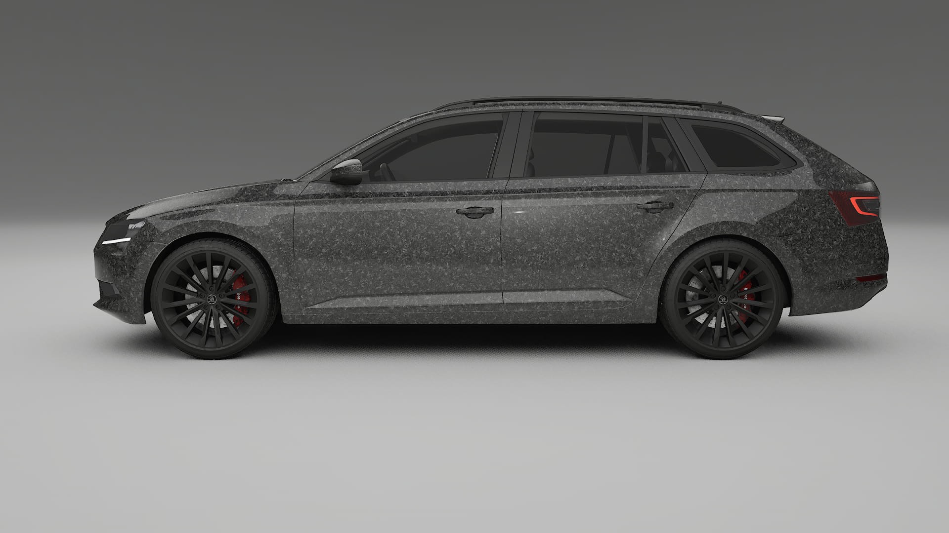 Škoda Superb B8 TPU Paint Protection Film | FORGED S Color Change PPF Full Pre-Cut Kit