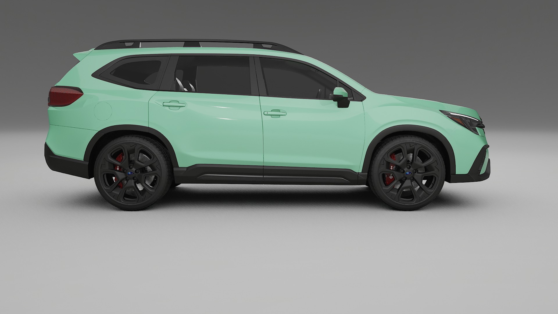 Subaru Ascent BT facelift LCI TPU Paint Protection Film | DUSTY Color Change PPF Full Pre-Cut Kit