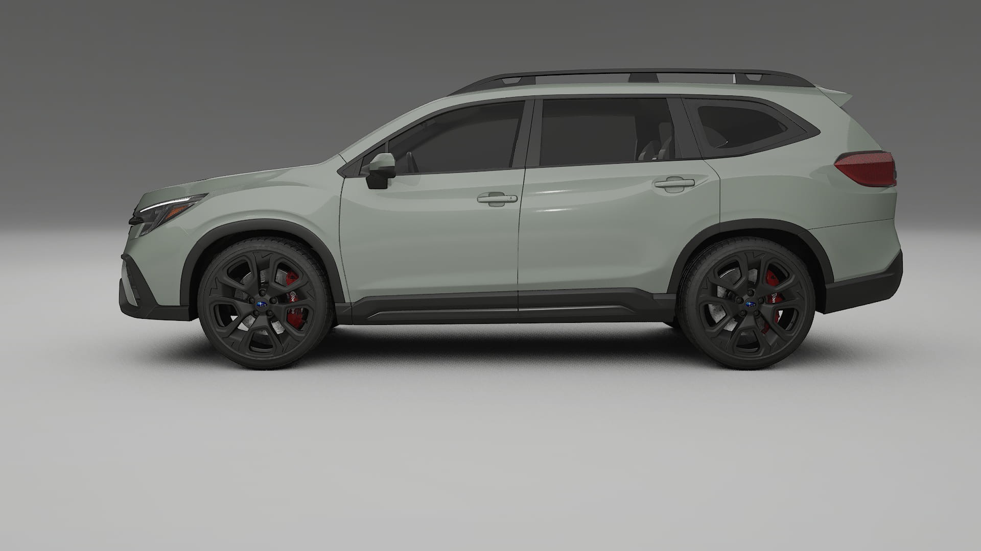 Subaru Ascent BT facelift LCI TPU Paint Protection Film | SLATE Color Change PPF Full Pre-Cut Kit