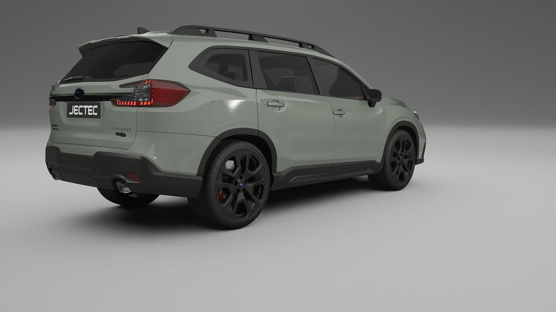 Subaru Ascent BT facelift LCI TPU Paint Protection Film | SLATE Color Change PPF Full Pre-Cut Kit