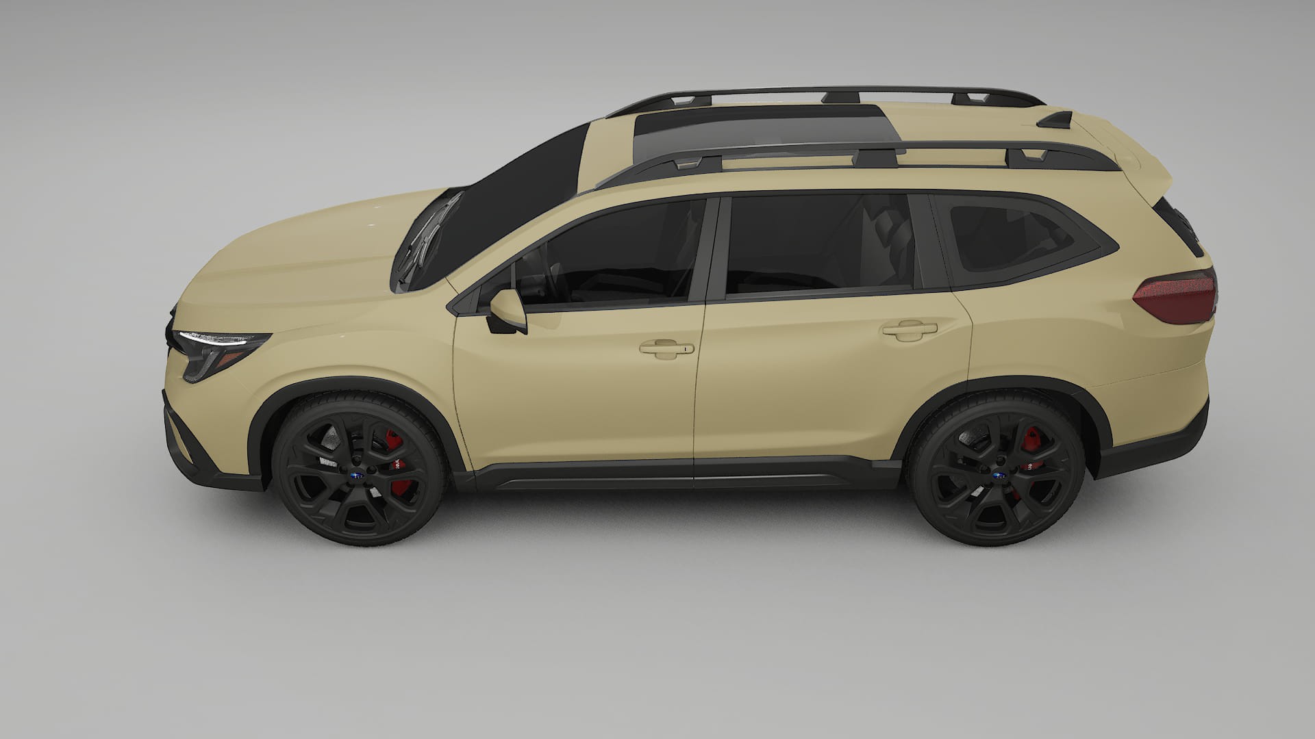 Subaru Ascent BT facelift LCI TPU Paint Protection Film | SAND Color Change PPF Full Pre-Cut Kit