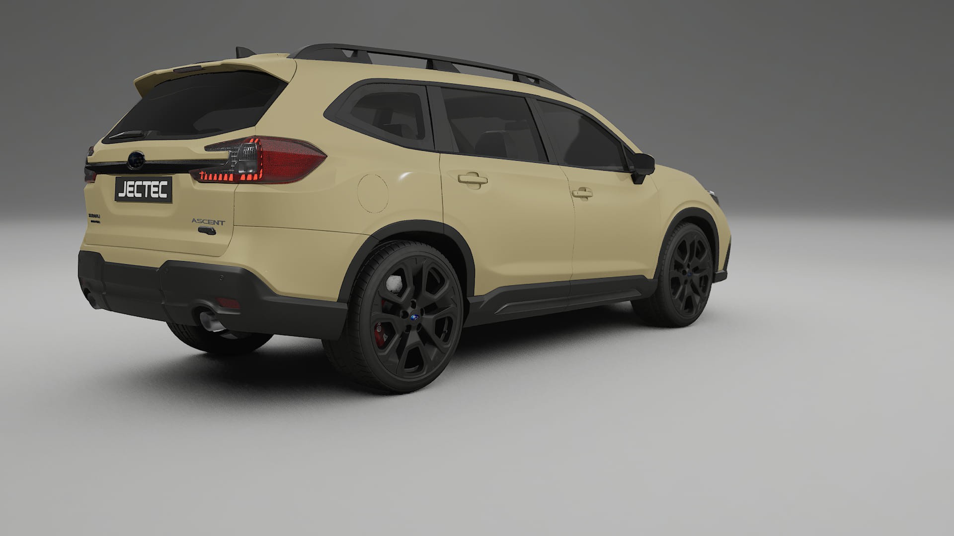 Subaru Ascent BT facelift LCI TPU Paint Protection Film | SAND Color Change PPF Full Pre-Cut Kit
