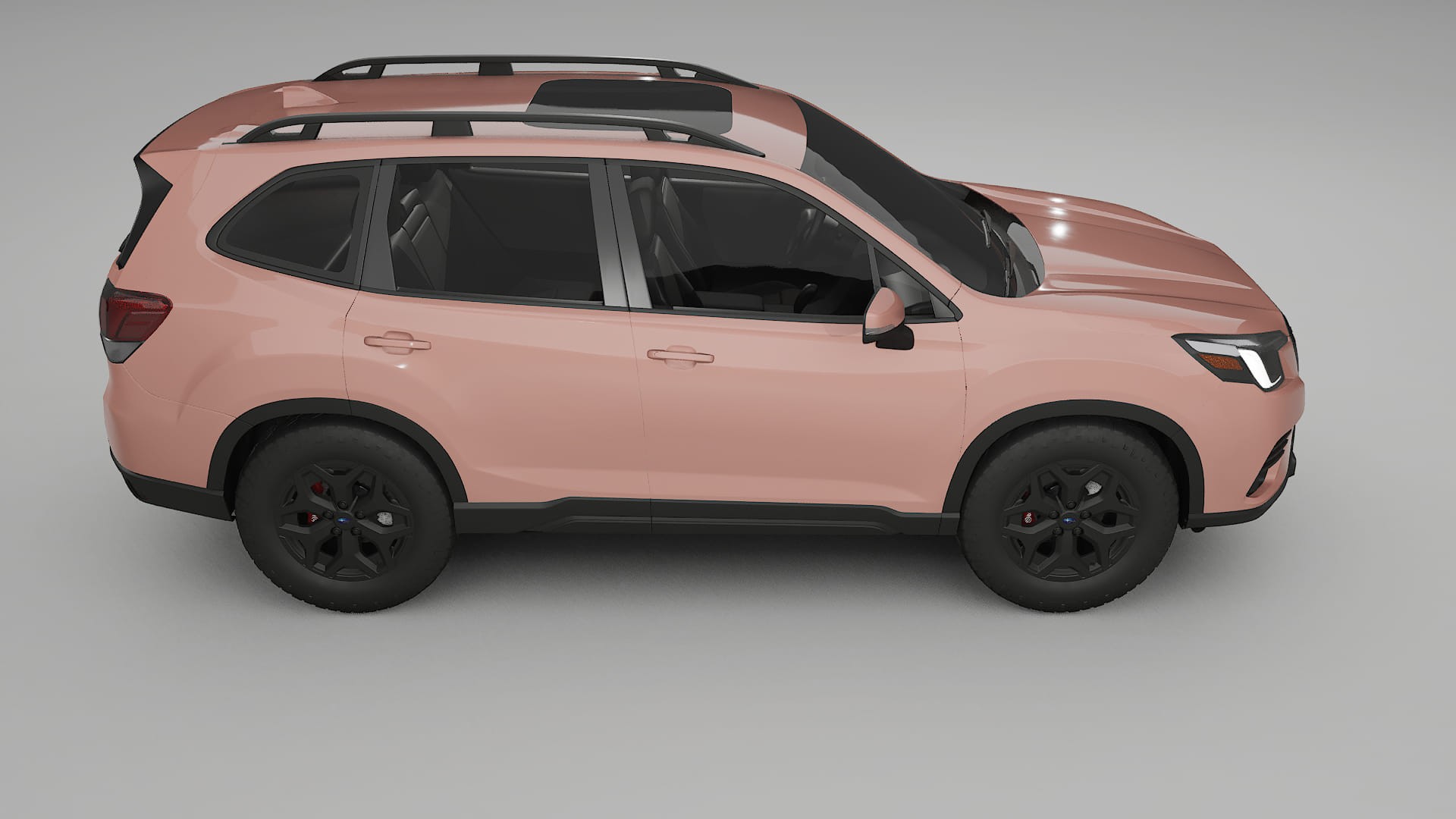 Subaru Forester V SK facelift LCI TPU Paint Protection Film | BLUSH Color Change PPF Full Pre-Cut Kit