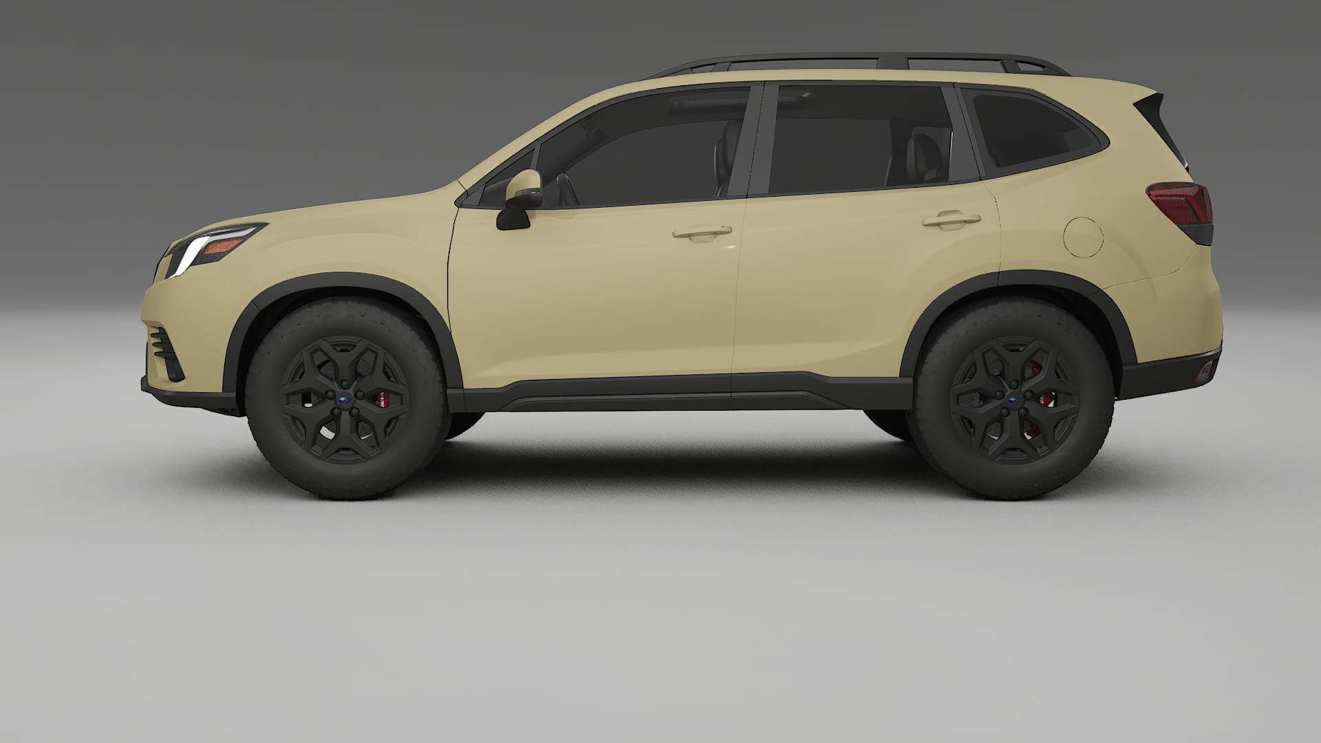 Subaru Forester V SK facelift LCI TPU Paint Protection Film | SAND Color Change PPF Full Pre-Cut Kit