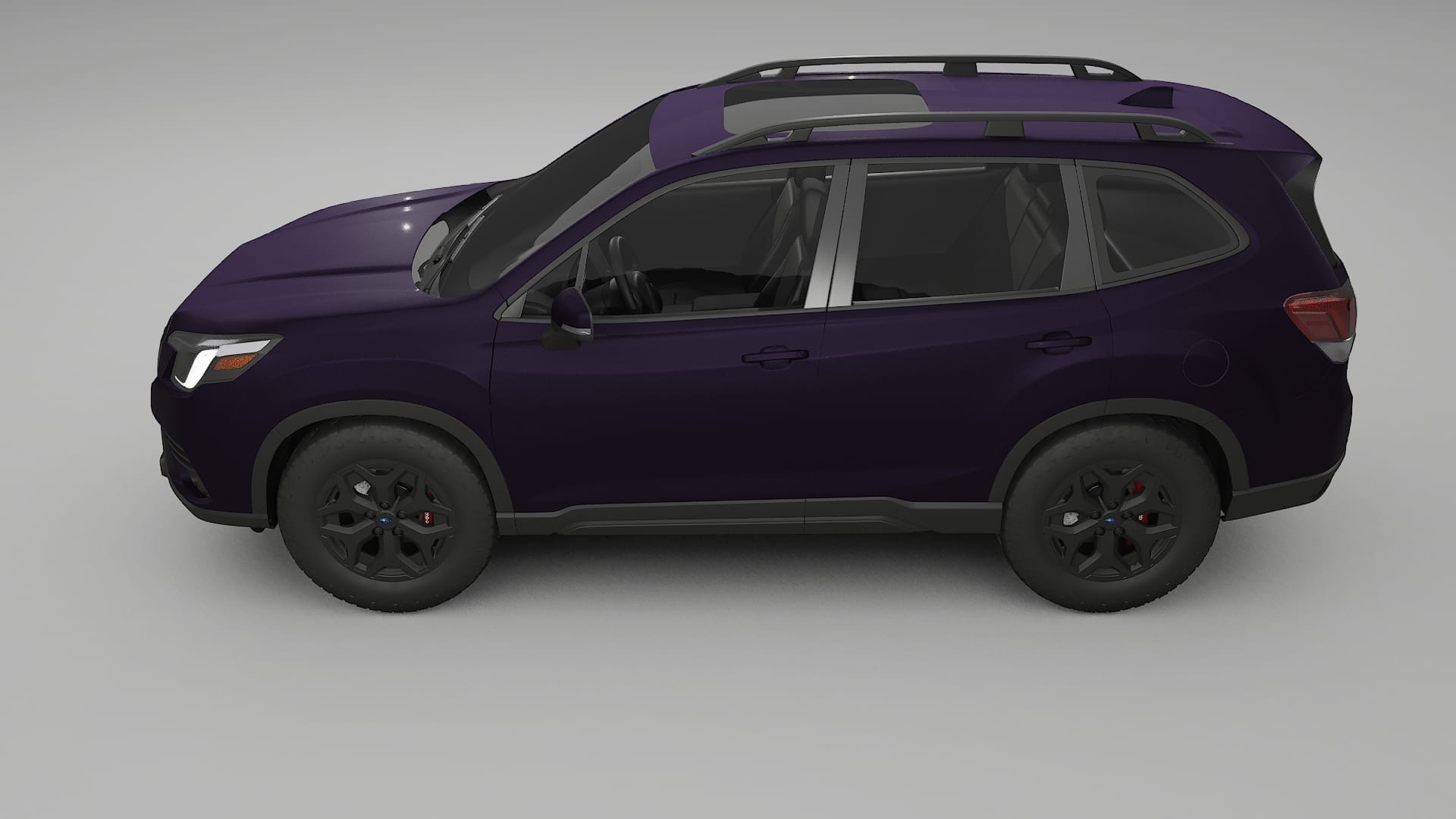 Subaru Forester V SK facelift LCI TPU Paint Protection Film | VIOLET Color Change PPF Full Pre-Cut Kit