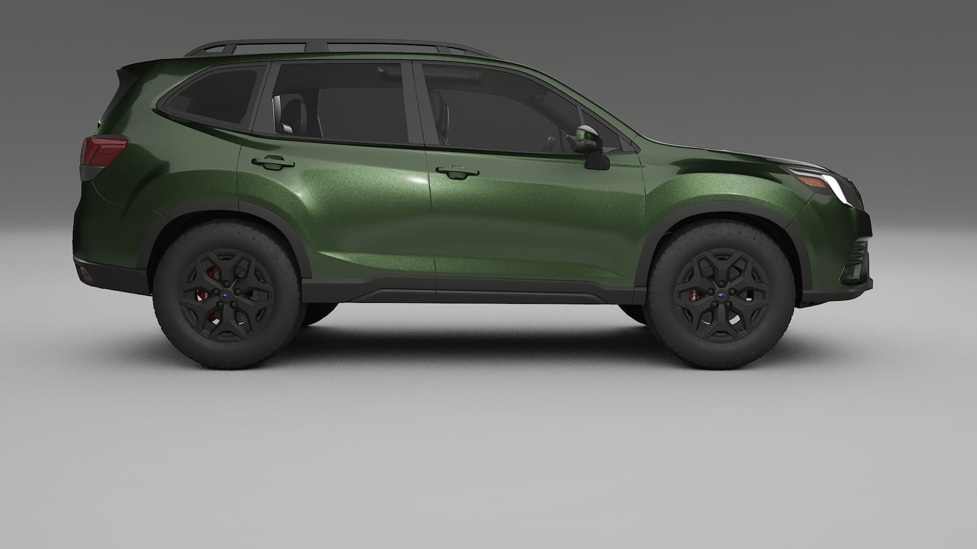 Subaru Forester V SK facelift LCI TPU Paint Protection Film | LAGOON Color Change PPF Full Pre-Cut Kit