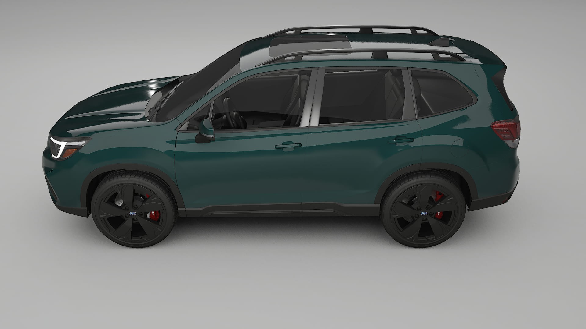 Subaru Forester V SK prefacelift pre-LCI TPU Paint Protection Film | INFERNO Color Change PPF Full Pre-Cut Kit