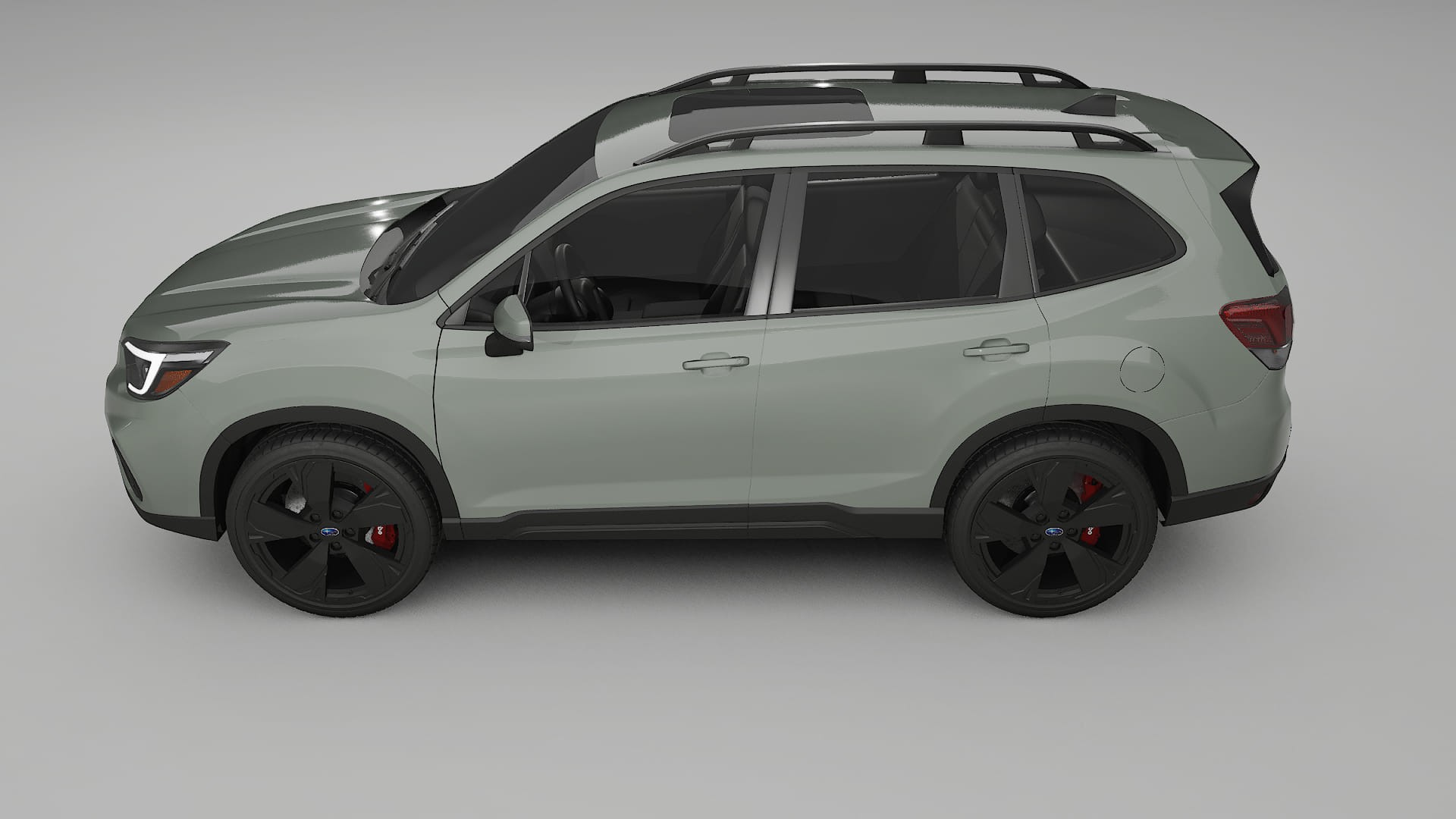 Subaru Forester V SK prefacelift pre-LCI TPU Paint Protection Film | SLATE Color Change PPF Full Pre-Cut Kit