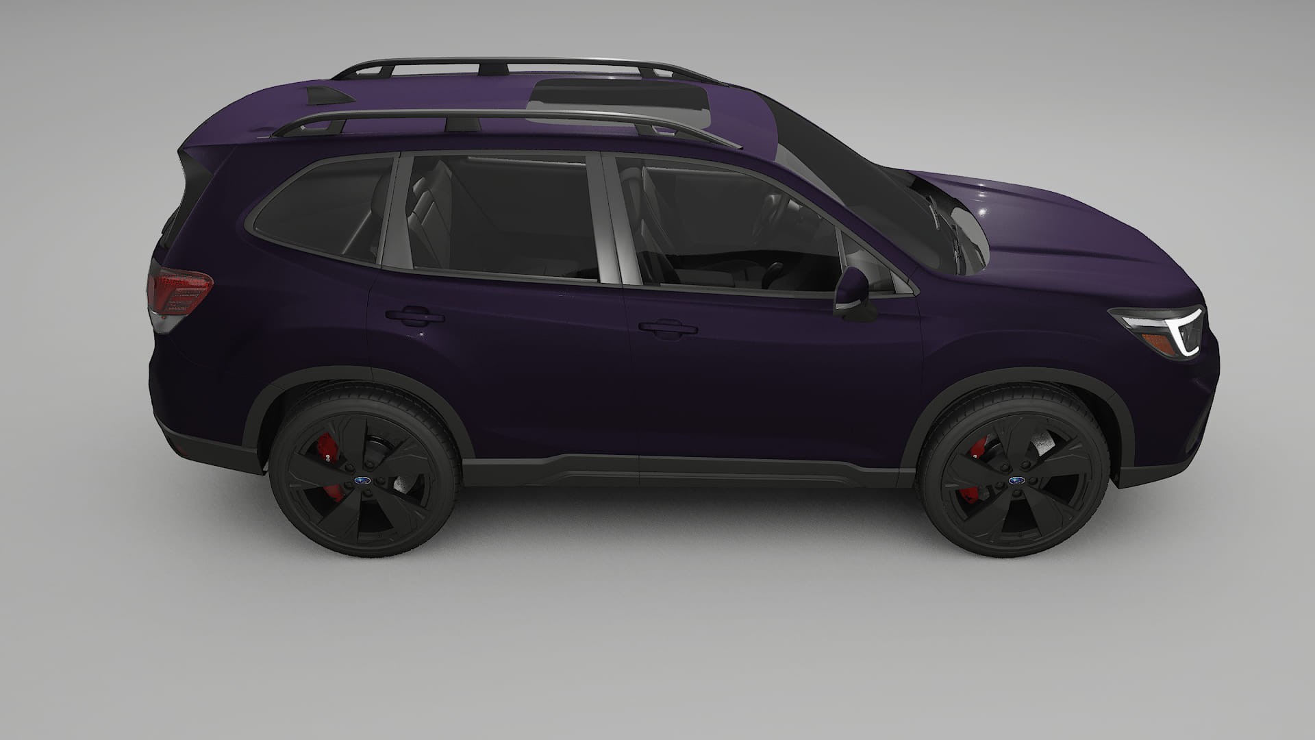 Subaru Forester V SK prefacelift pre-LCI TPU Paint Protection Film | VIOLET Color Change PPF Full Pre-Cut Kit