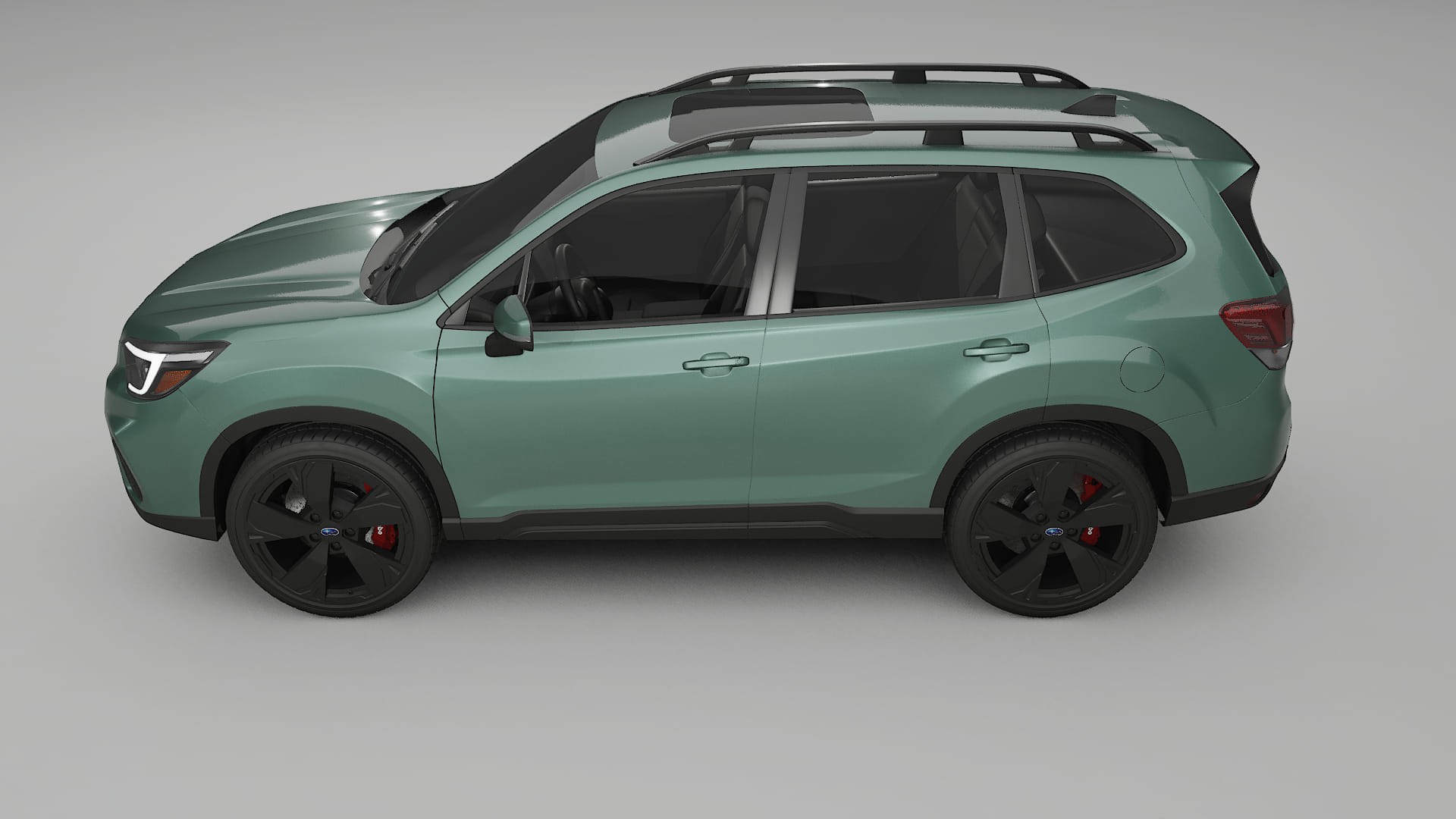 Subaru Forester V SK prefacelift pre-LCI TPU Paint Protection Film | EVERGREEN Color Change PPF Full Pre-Cut Kit