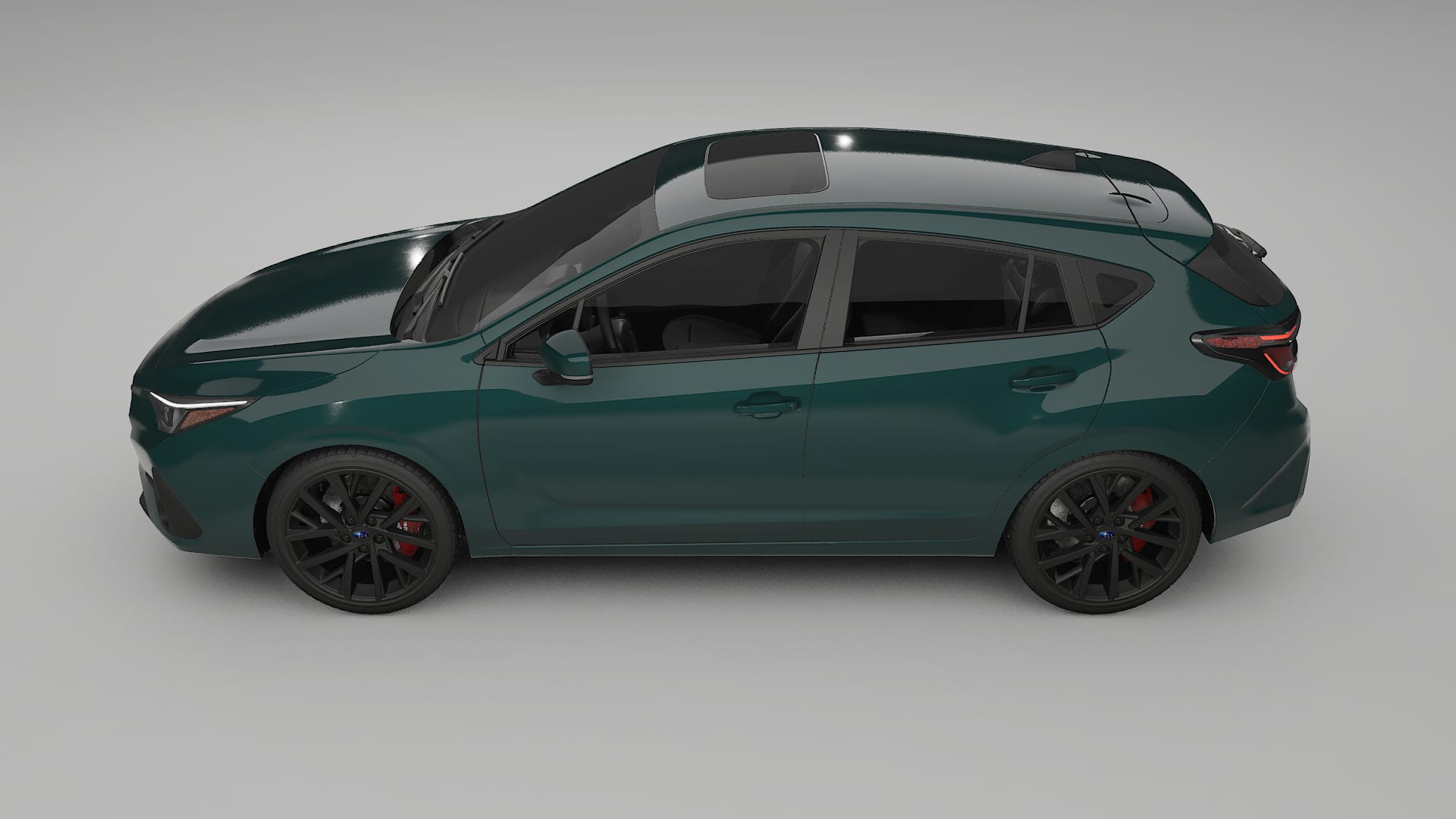 Subaru Impreza GU TPU Paint Protection Film | INFERNO Color Change PPF Full Pre-Cut Kit