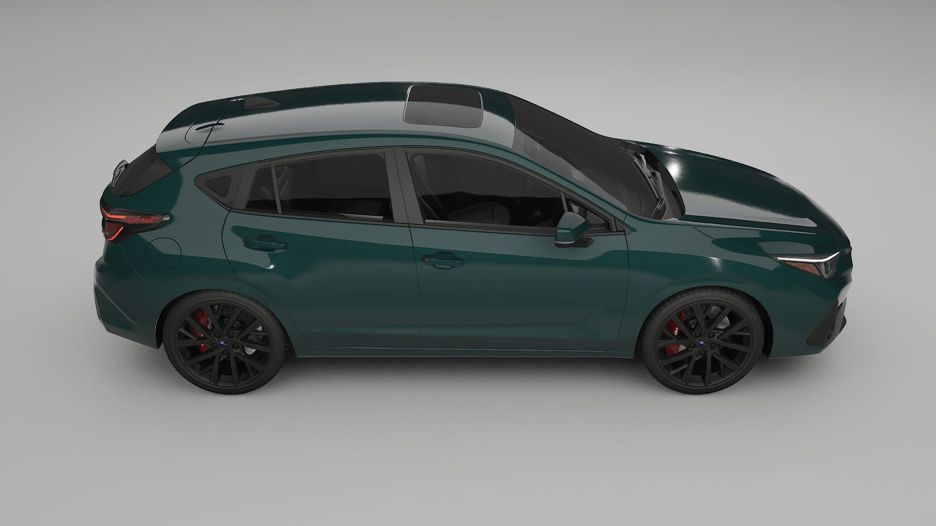 Subaru Impreza GU TPU Paint Protection Film | INFERNO Color Change PPF Full Pre-Cut Kit