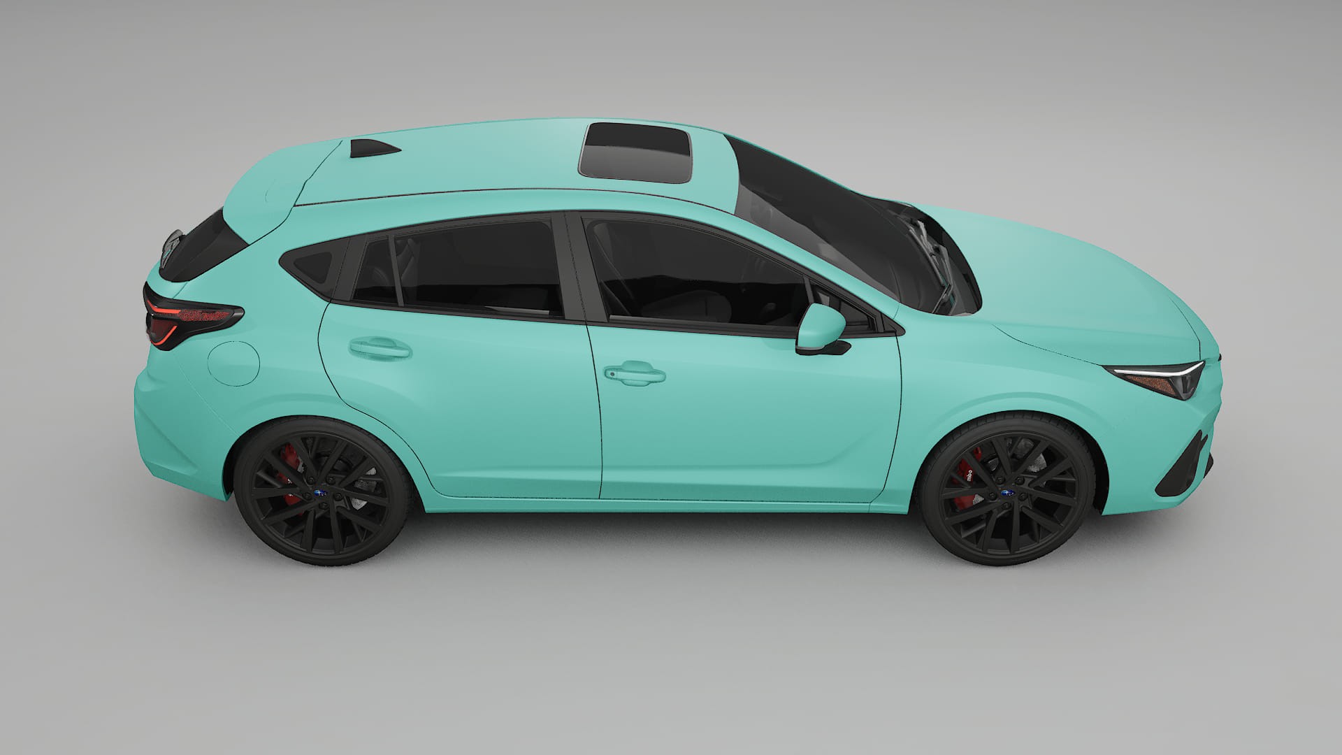 Subaru Impreza GU TPU Paint Protection Film | FROST Color Change PPF Full Pre-Cut Kit