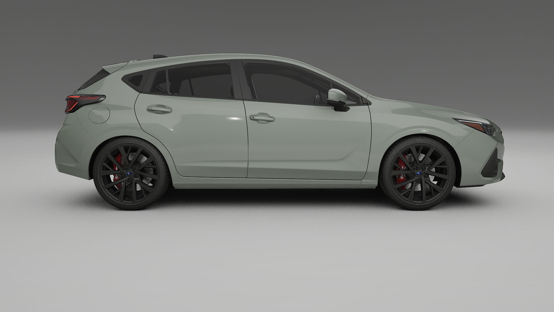 Subaru Impreza GU TPU Paint Protection Film | SLATE Color Change PPF Full Pre-Cut Kit