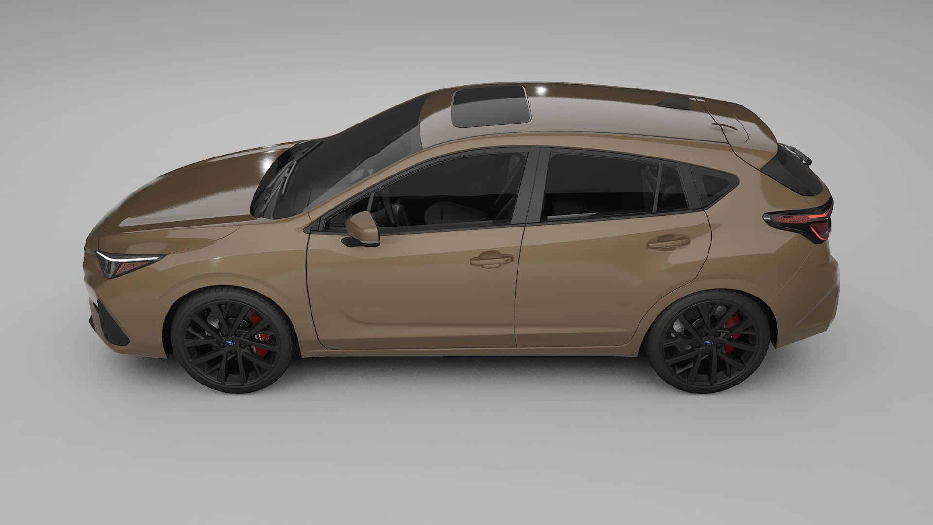 Subaru Impreza GU TPU Paint Protection Film | SAHARA Color Change PPF Full Pre-Cut Kit