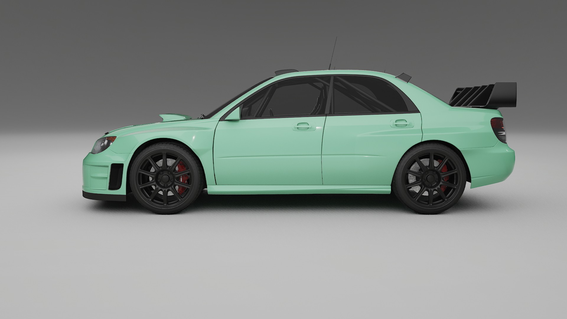 Subaru Impreza WRC GD TPU Paint Protection Film | DUSTY Color Change PPF Full Pre-Cut Kit